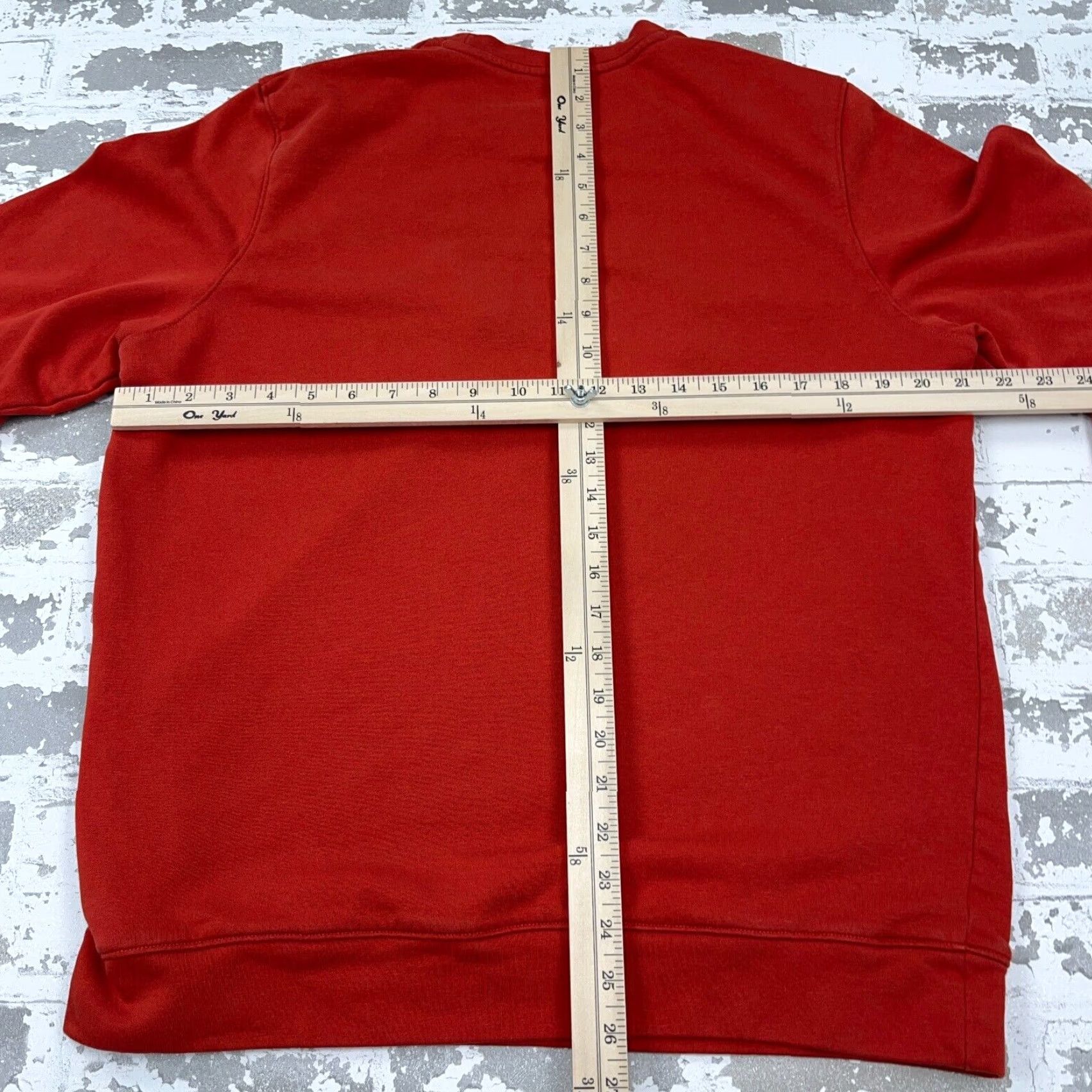 Under Armour Under Armour Sweatshirt Men L Orange Crew Neck Pullover Size US L / EU 52-54 / 3 - 5 Thumbnail