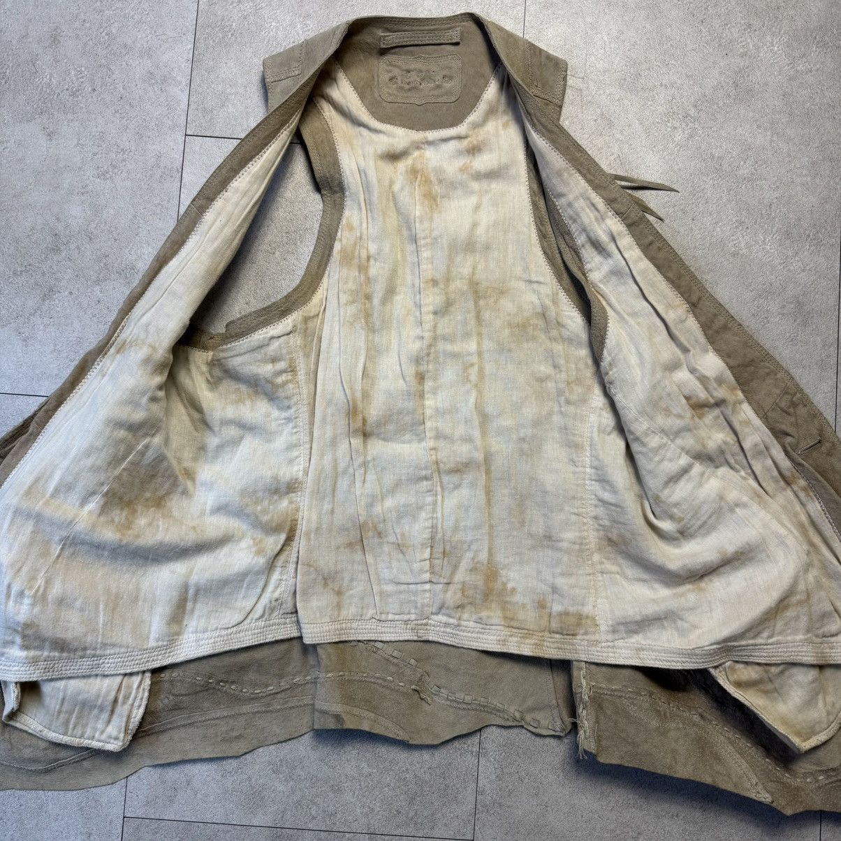 14th Addiction × If Six Was Nine × KMRii G.O.A Patchwork vest leather y2k style Size US S / EU 44-46 / 1 - 7 Thumbnail