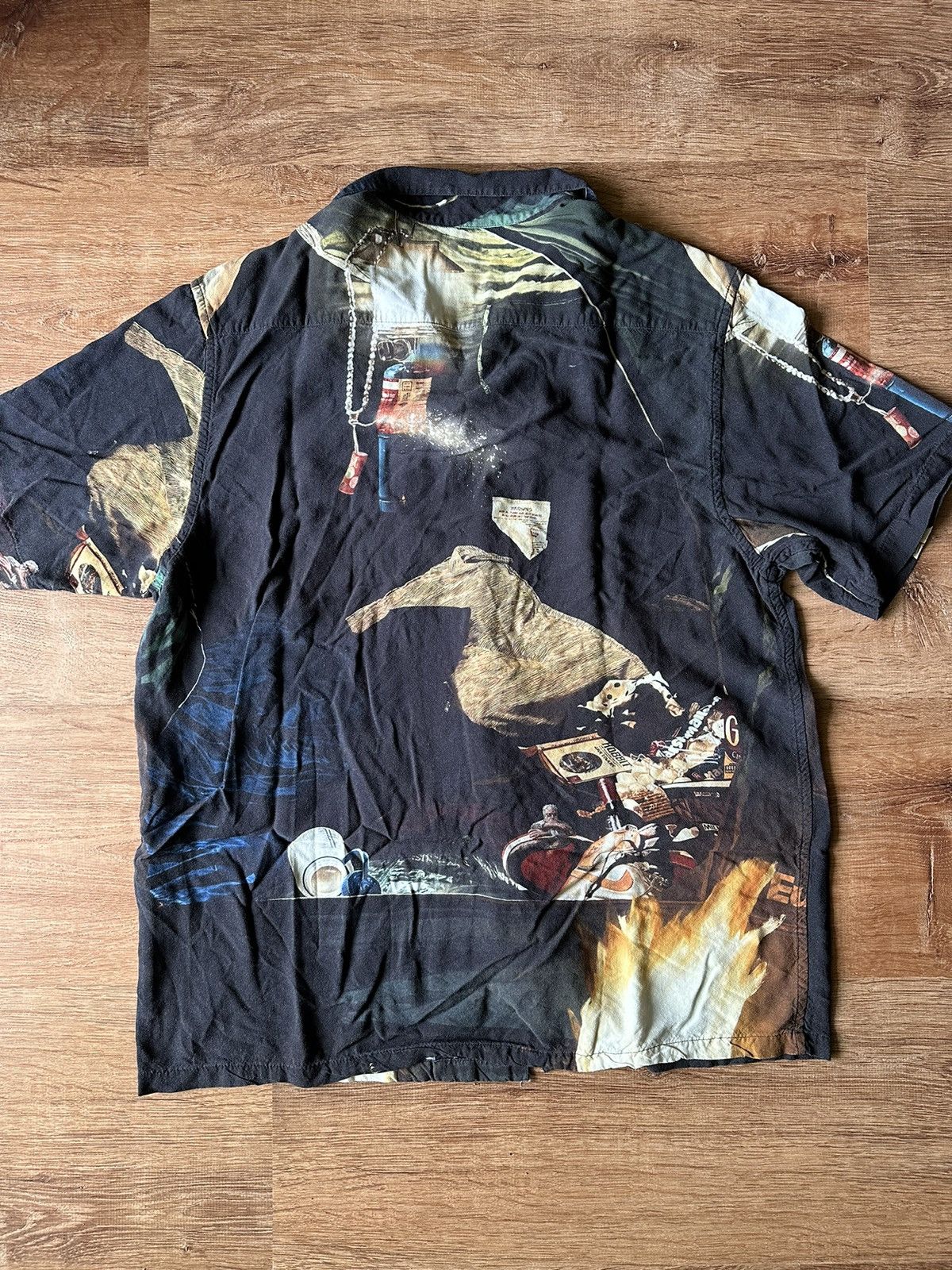 トップスM Supreme Firecracker Rayon S/S Shirt - houstoncreativesmiles.com