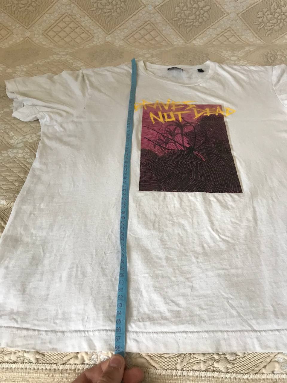 Diesel 🔥 Diesel Braves Not Dead Distressed T Shirt Y2K 90s Thrashed Size US XL / EU 56 / 4 - 13 Thumbnail