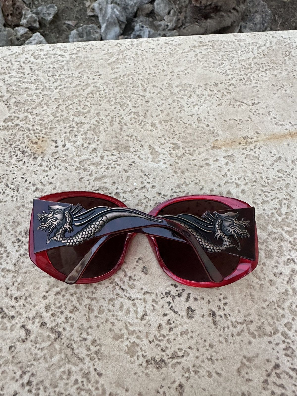 John Richmond Richmond Sunglasses Red Dragons mod. JR675-03 col. H22 Size ONE SIZE - 8 Thumbnail