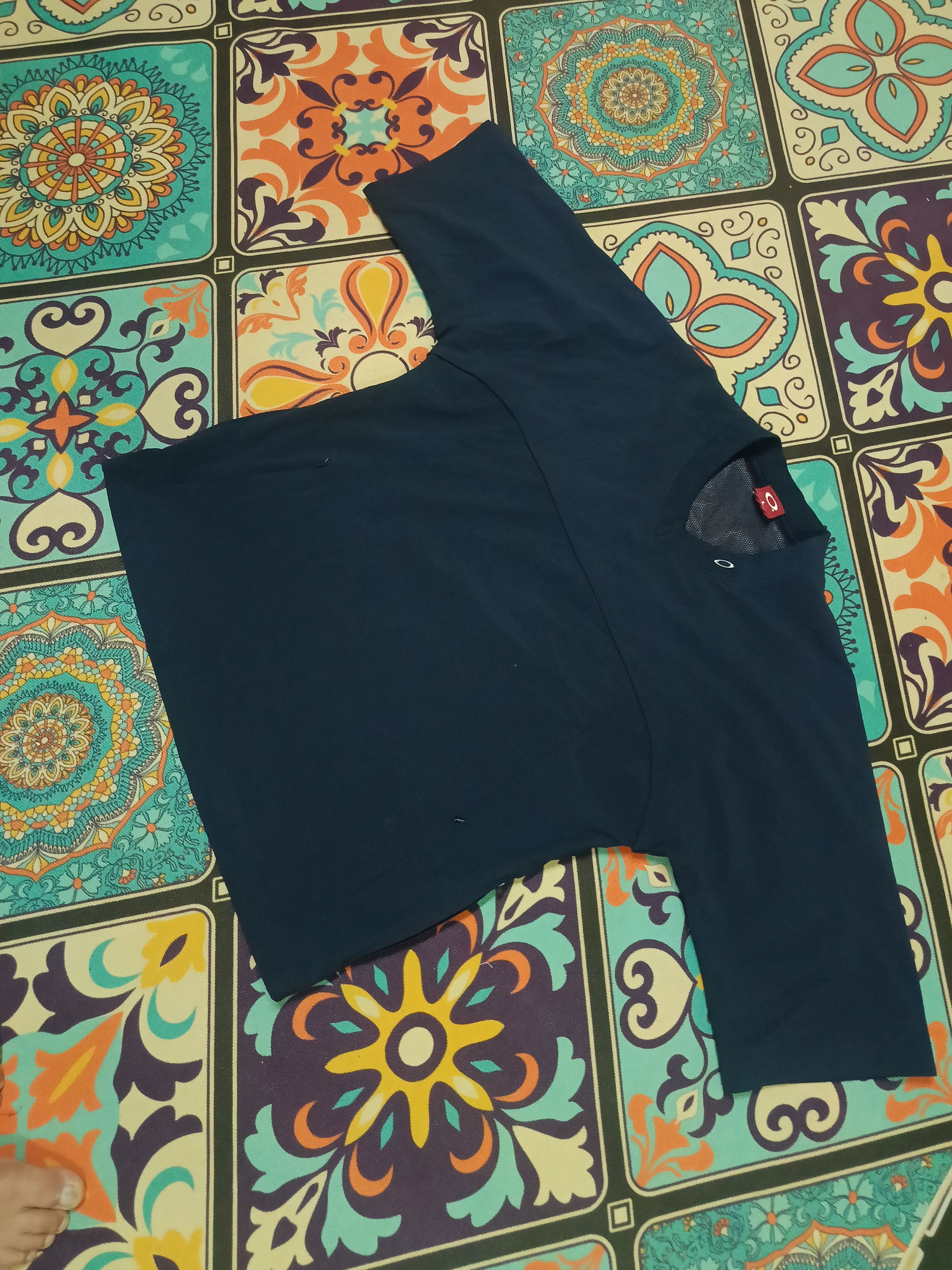 Oakley × Vintage Iconic Vtg OAKLEY Metallic Logo Stretched Tech Jacket Size US XL / EU 56 / 4 - 9 Thumbnail