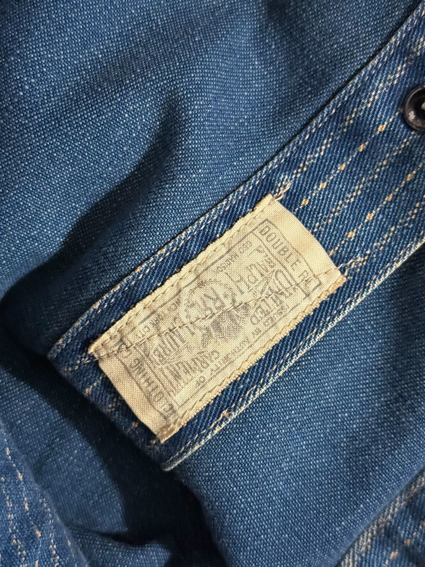 RRL Ralph Lauren RRL Best Indigo Cotton Jacket with Pocket Size US M / EU 48-50 / 2 - 5 Thumbnail