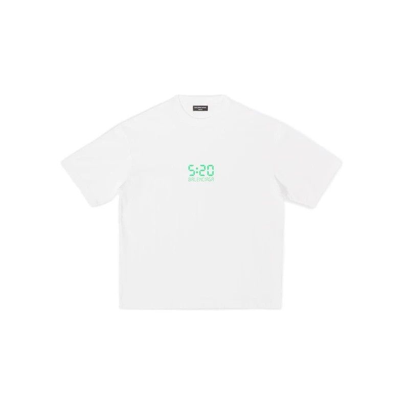 Balenciaga Balenciaga 5:20 Clock Short Sleeve Reverse Clock Size US XS / EU 42 / 0 - 5 Thumbnail