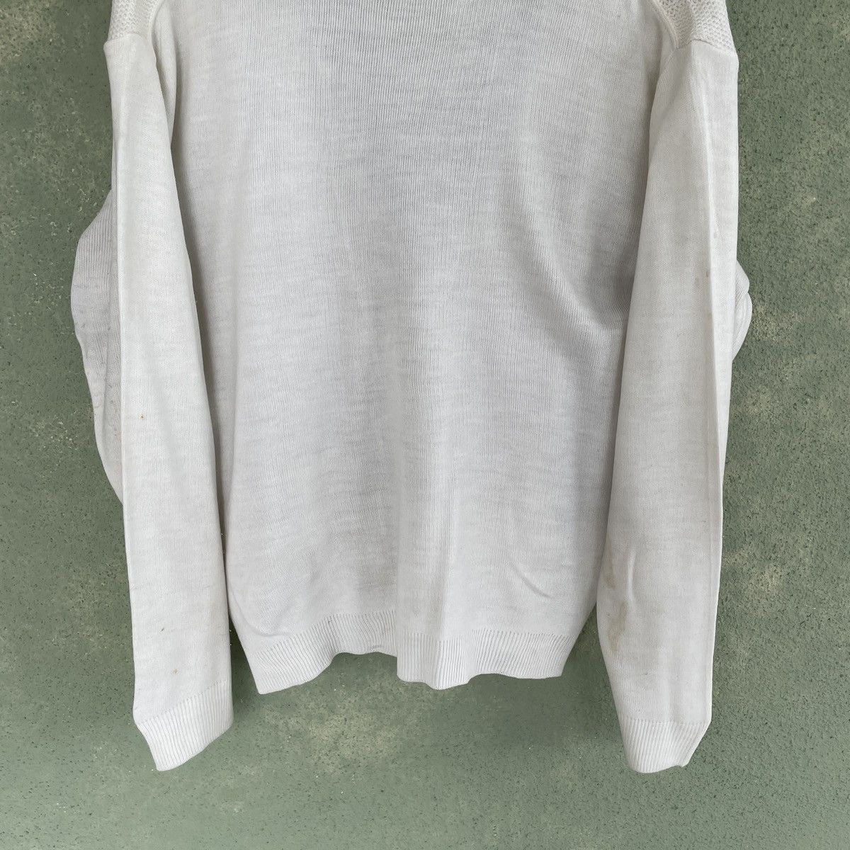 Aran Isles Knitwear Vintage Japanese Brand Dirty Cardigan Cable Knit Sweater Size US M / EU 48-50 / 2 - 10 Thumbnail