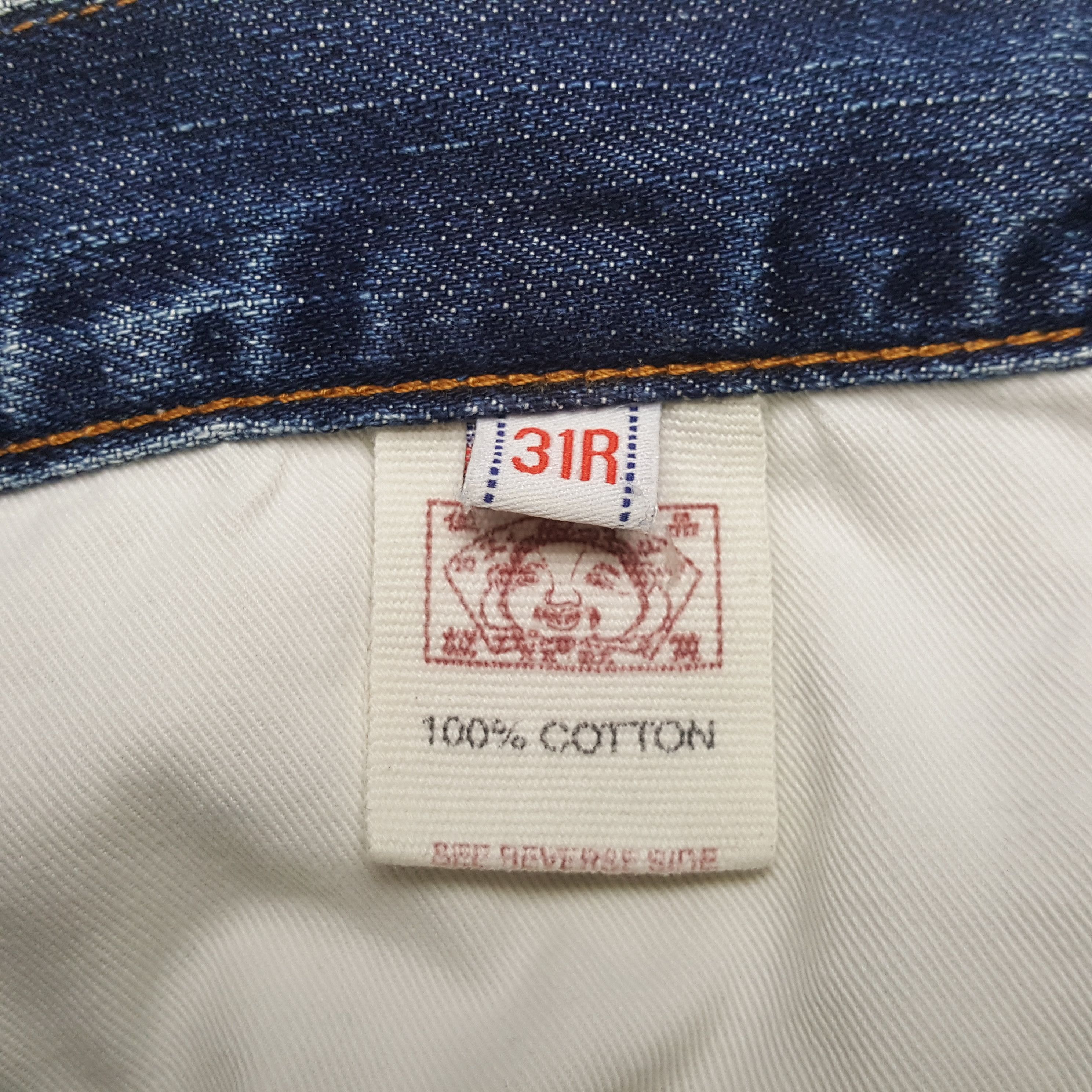Evisu Evisu Japanese Brand Streetwear Custom Daicock Jeans C297N19 Size US 30 / EU 46 - 14 Thumbnail