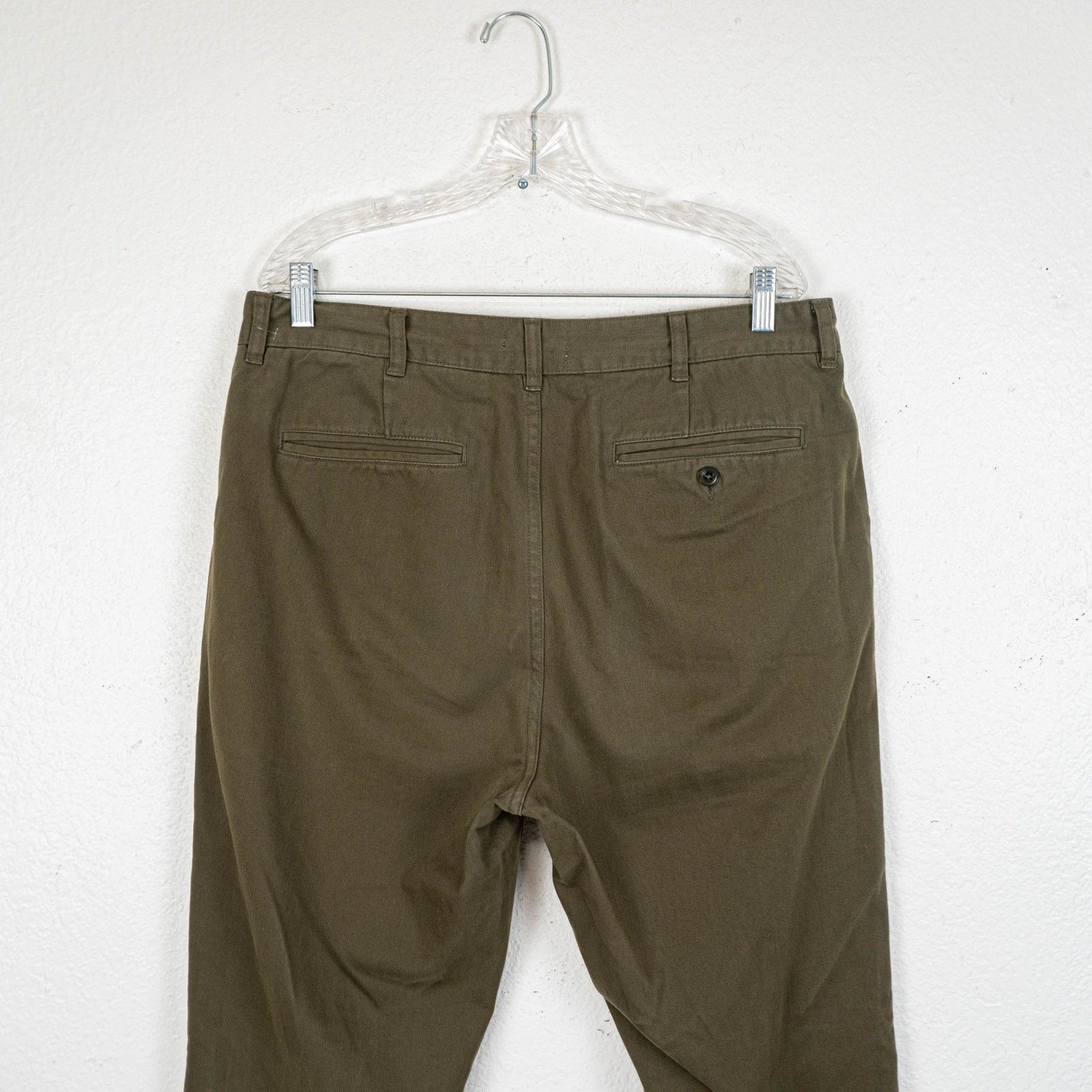 Taylor Stitch Taylor Stitch The Democratic Foundation Pants Olive 36x34 Size US 36 / EU 52 - 6 Thumbnail