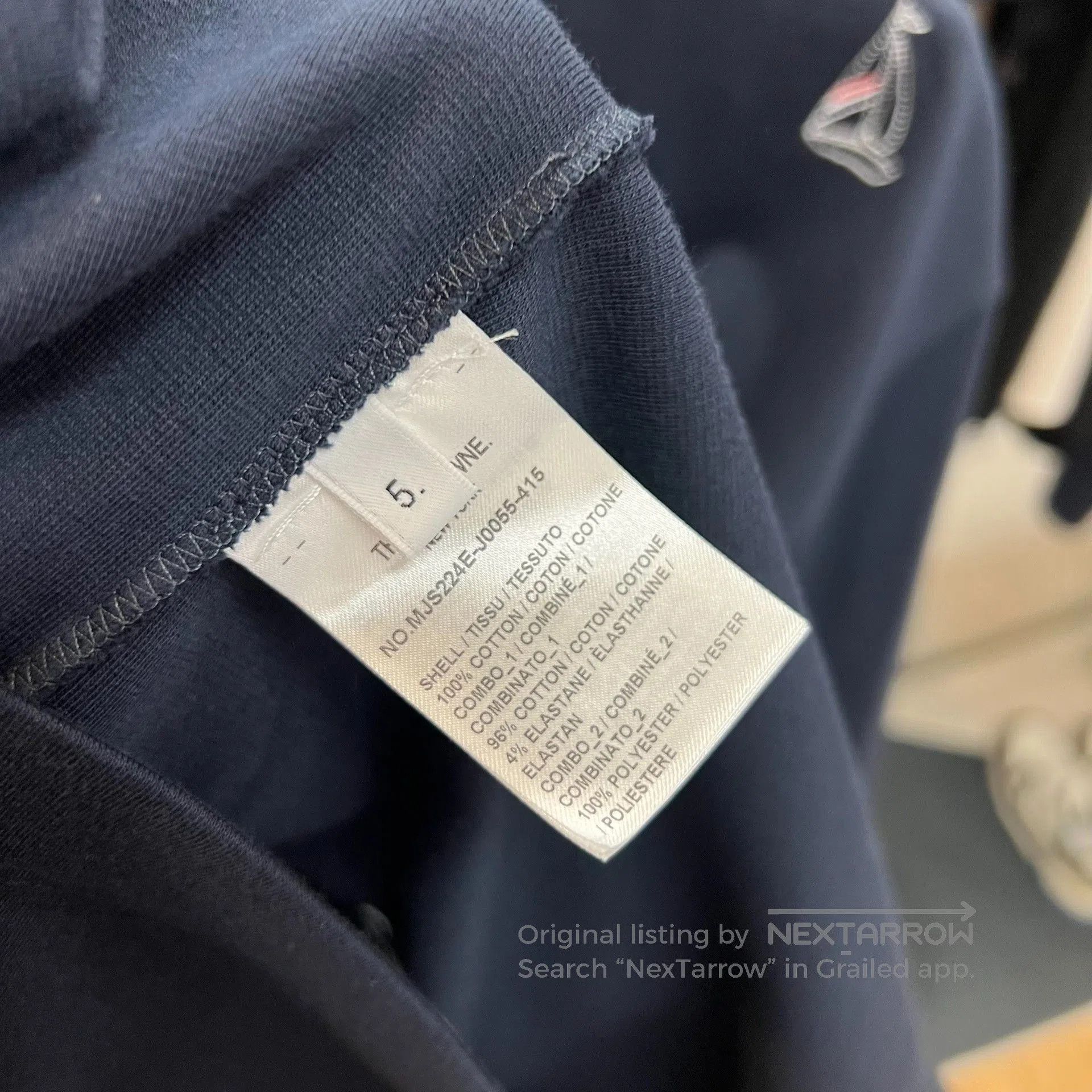 Thom Browne Thom Browne Whale Print Embroidery T. Size US XXL / EU 58 / 5 - 4 Thumbnail