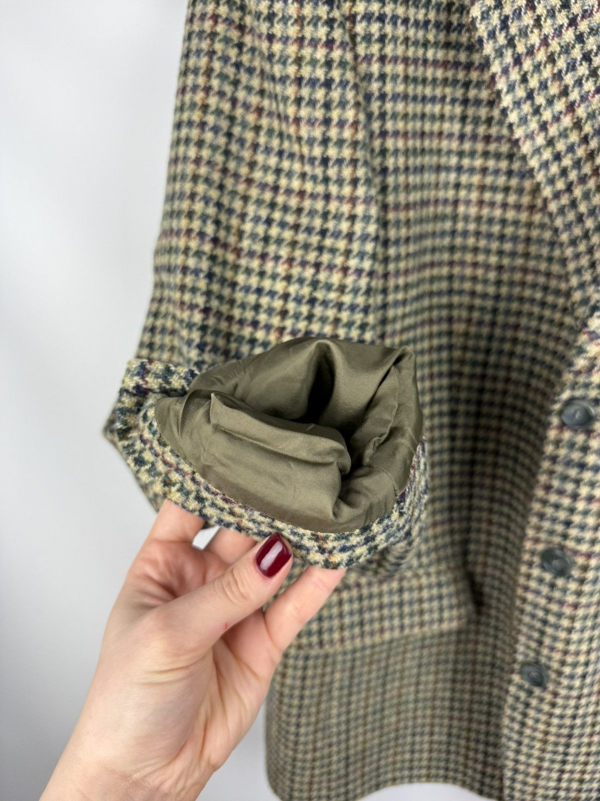 Harris Tweed × Vintage Harris Tweed Vintage Men’s Wool Blazer Jacket Sportcoat Size 46R - 12 Thumbnail