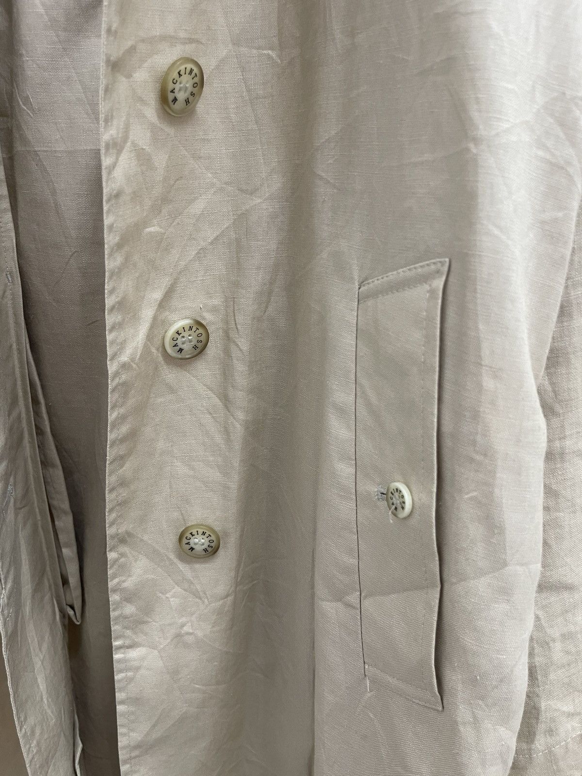 Mackintosh Mackintosh Baggy Linen Coat Jacket Size US S / EU 44-46 / 1 - 10 Thumbnail