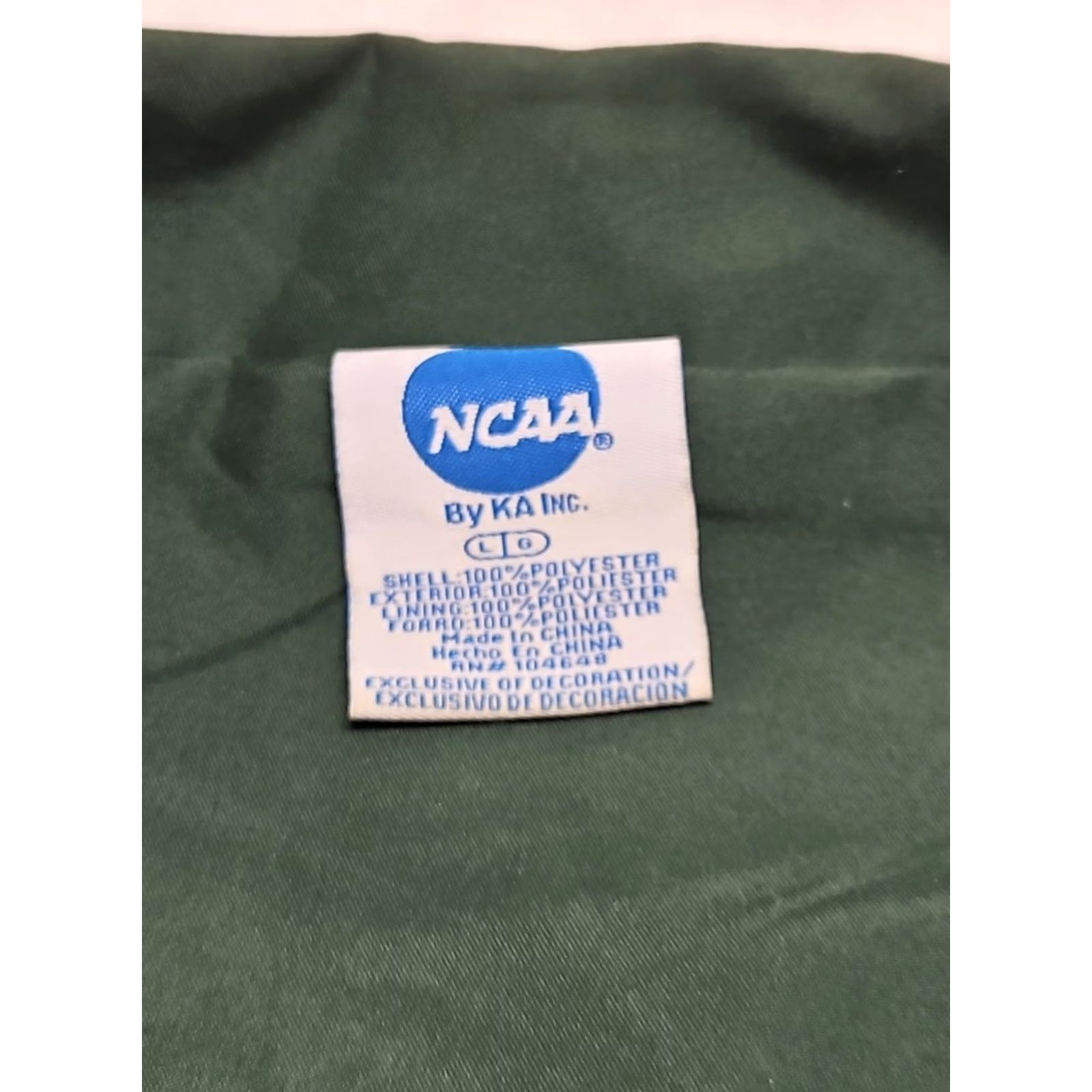 NCAA VINTAGE Baylor Bears Windbreaker Pullover Jacket 1/4 Zip Green M NFL NCAA Men L Bears Fans Mens Size US L / EU 52-54 / 3 - 6 Thumbnail