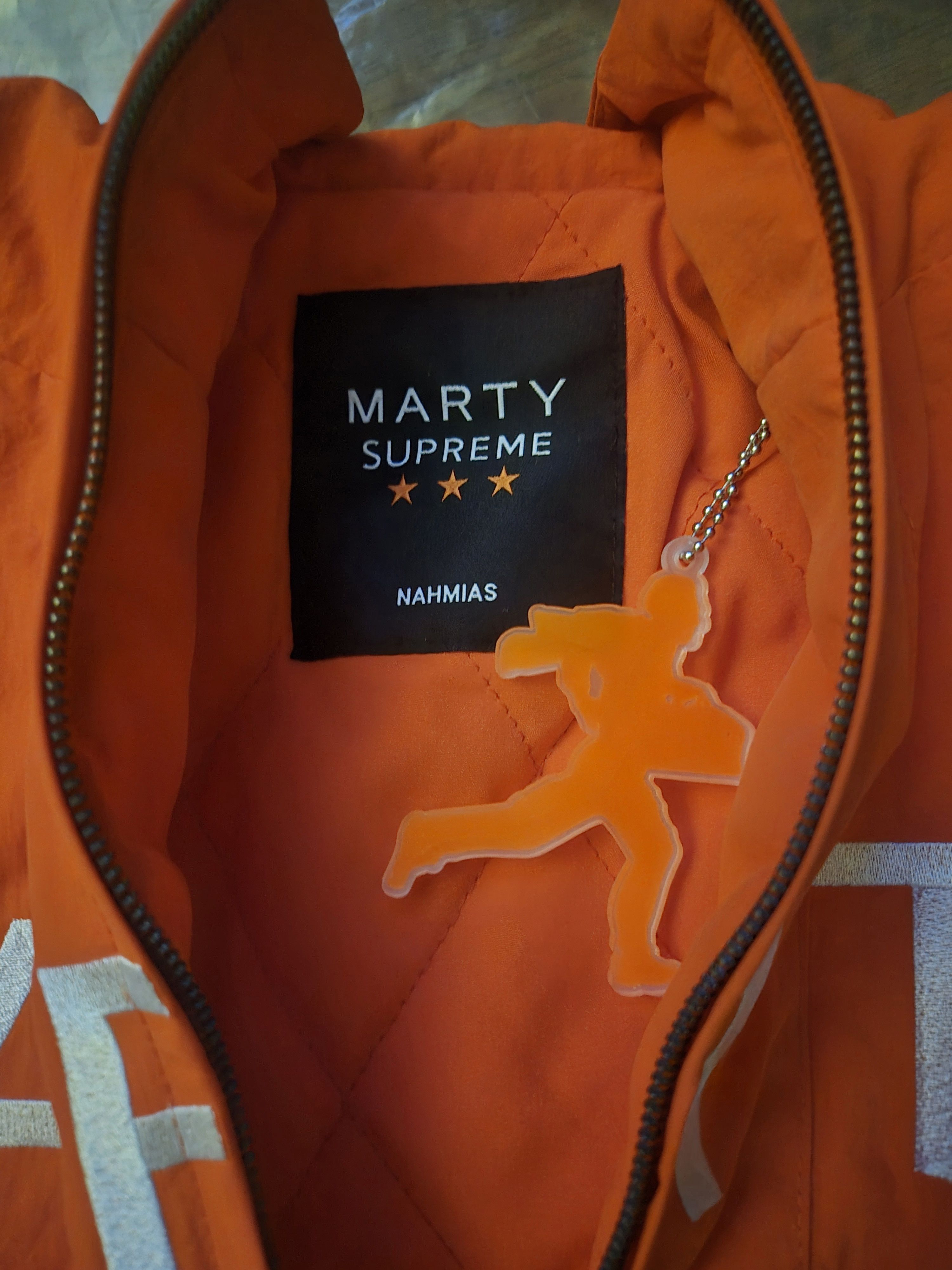 A24 × Nahmias NAHMIAS X Marty Supreme A24 Classic Warm Up Orange Jacket Size US M / EU 48-50 / 2 - 6 Thumbnail