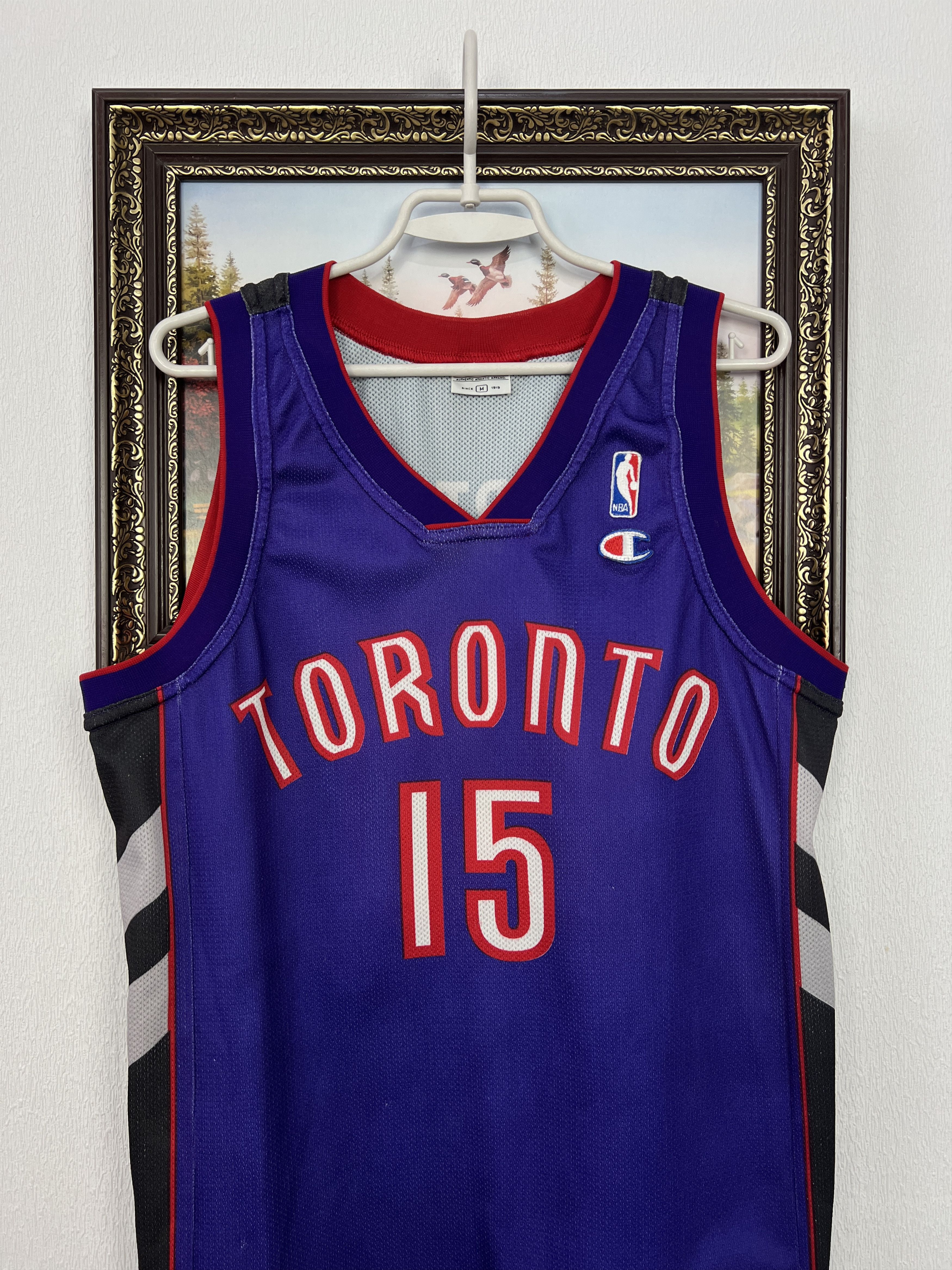 Champion Toronto Raptors Vince Carter Champion Jersey NBA Rare Size US M / EU 48-50 / 2 - 2 Thumbnail