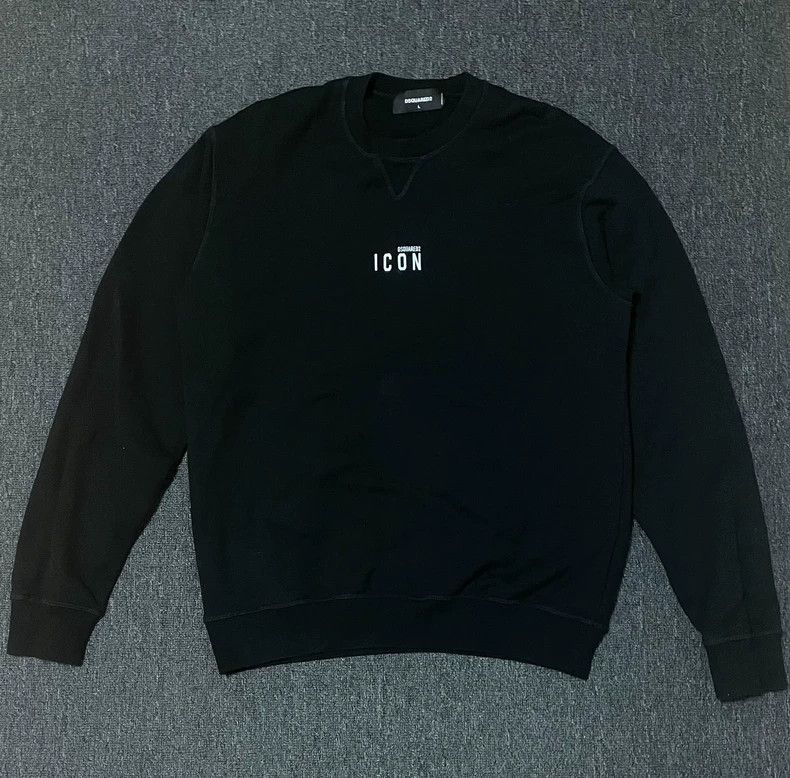 Dsquared2 Dsquared2 Icon Black Hoodie Sweatshirt-yf Size US L / EU 52-54 / 3 - 1 Thumbnail