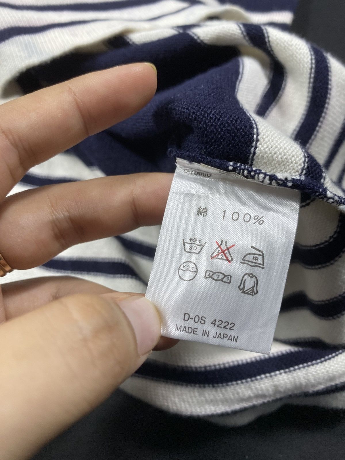 Balenciaga Vintage Balenciaga Stripe Classic Long Slevee Size US M / EU 48-50 / 2 - 5 Thumbnail