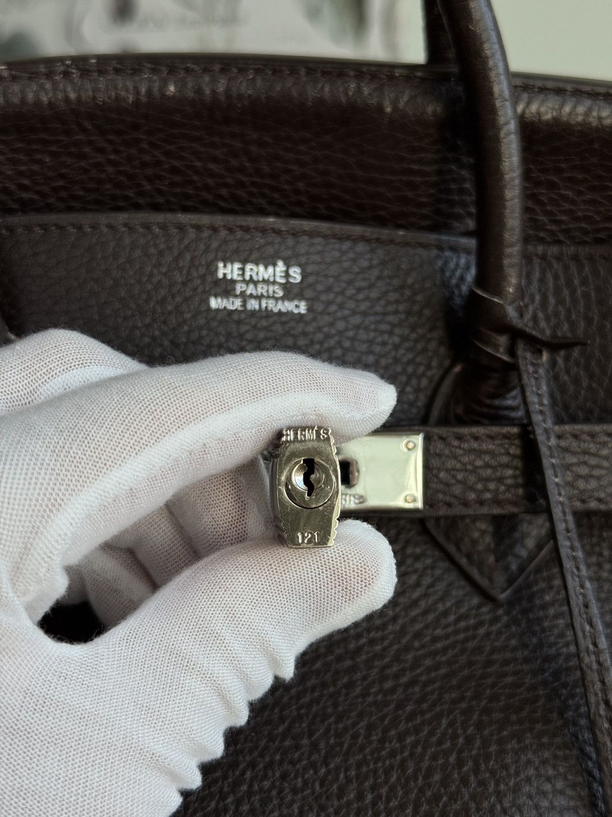 Hermes Hermes Birkin 35 Brown Shoulder Bag Size ONE SIZE - 5 Thumbnail