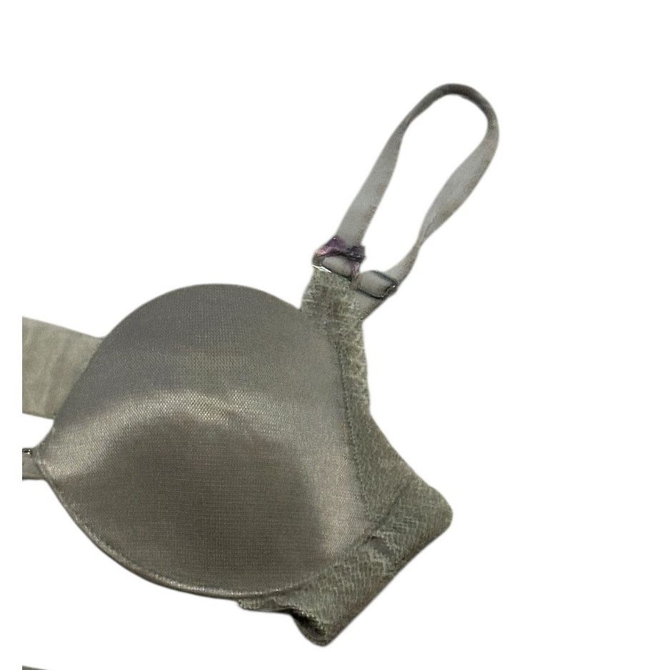 Niki Niki Sheer Mesh Bow Lingerie Set - Bra & Garter Skirt -Green Size ONE SIZE - 3 Thumbnail
