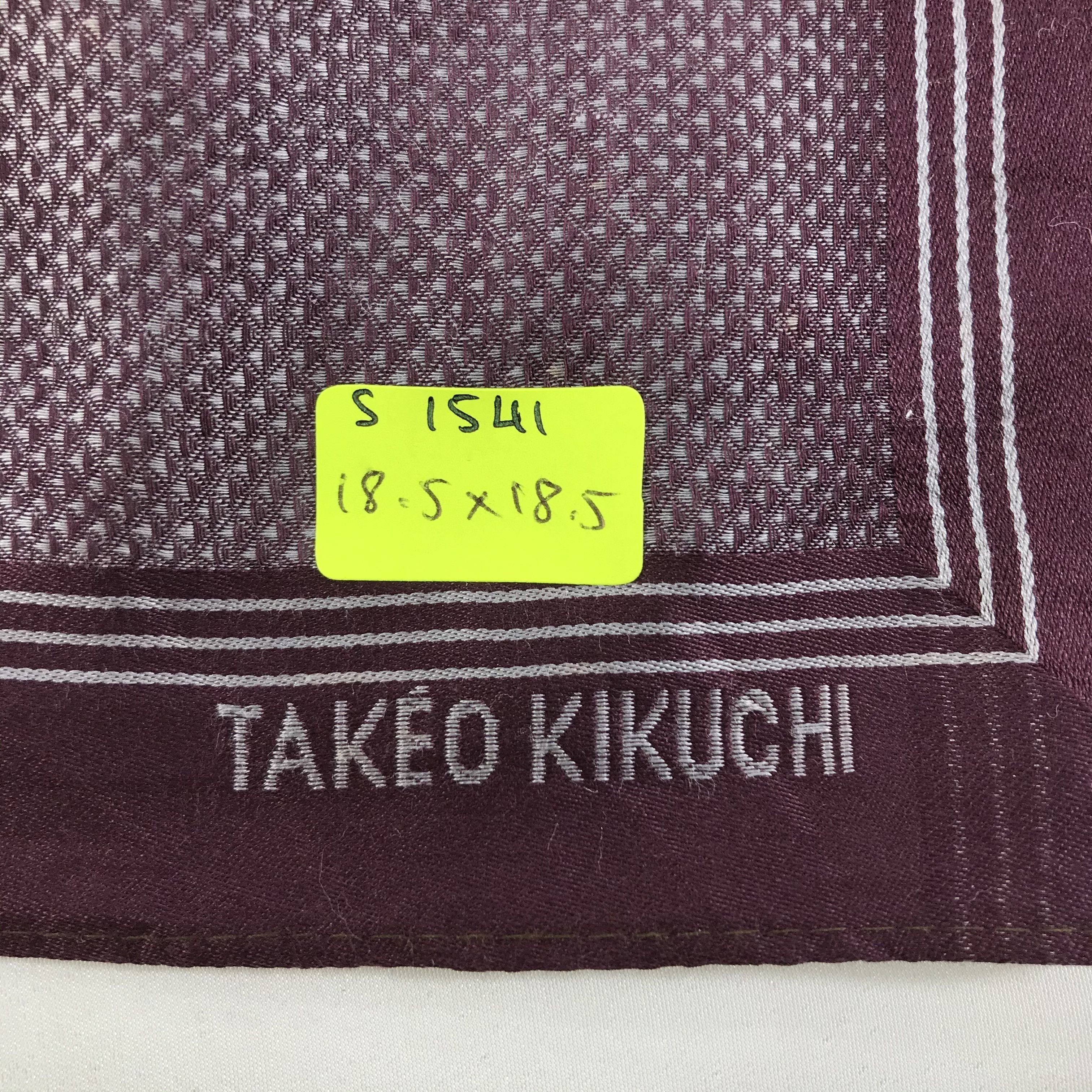 Takeo Kikuchi × Vintage Takeo Kikuchi Bandana / Handkerchief / Neckerchief - S1541 Size ONE SIZE - 5 Thumbnail