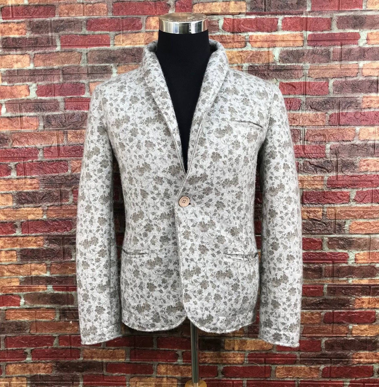 Italia Independent VINTAGE ITALIAN DESIGNER FIVER FLORAL MINIMALIST JACKET Size US M / EU 48-50 / 2 - 1 Thumbnail