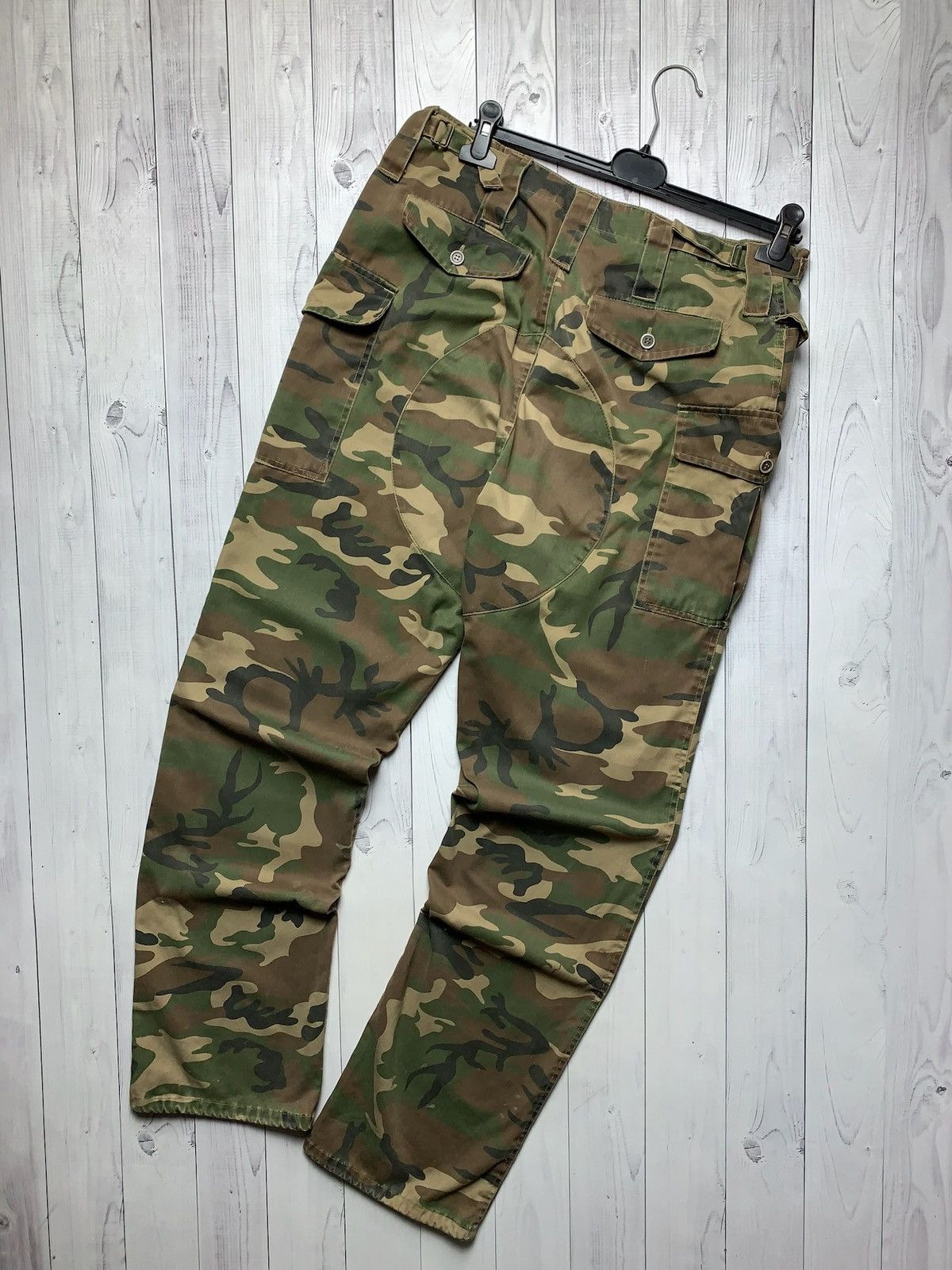 Dickies × Vintage Vintage Dickies camo pants Y2K work size 34 avante garde Size US 34 / EU 50 - 7 Thumbnail