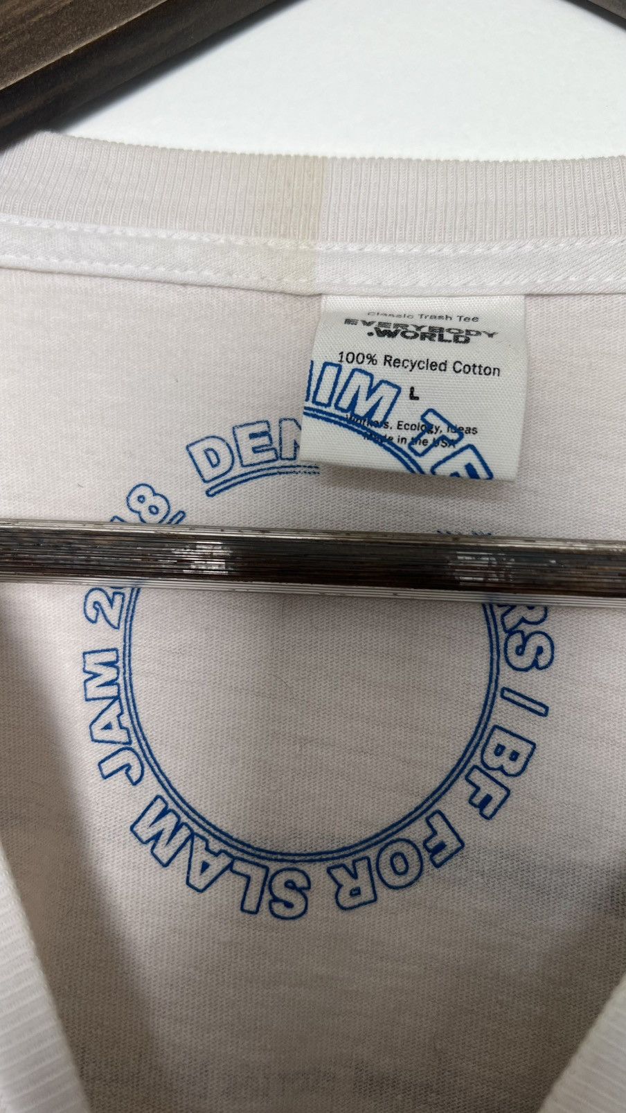 DENIM TEARS Denim Tears x Brendan Fowler Slam Jam David Hammons Tee Size US L / EU 52-54 / 3 - 3 Thumbnail