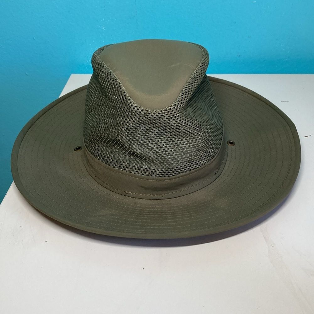 Herschel Supply Co. Green Mesh Pathfinder Henschel Hat Size Small Made in USA SP Size ONE SIZE - 9 Thumbnail