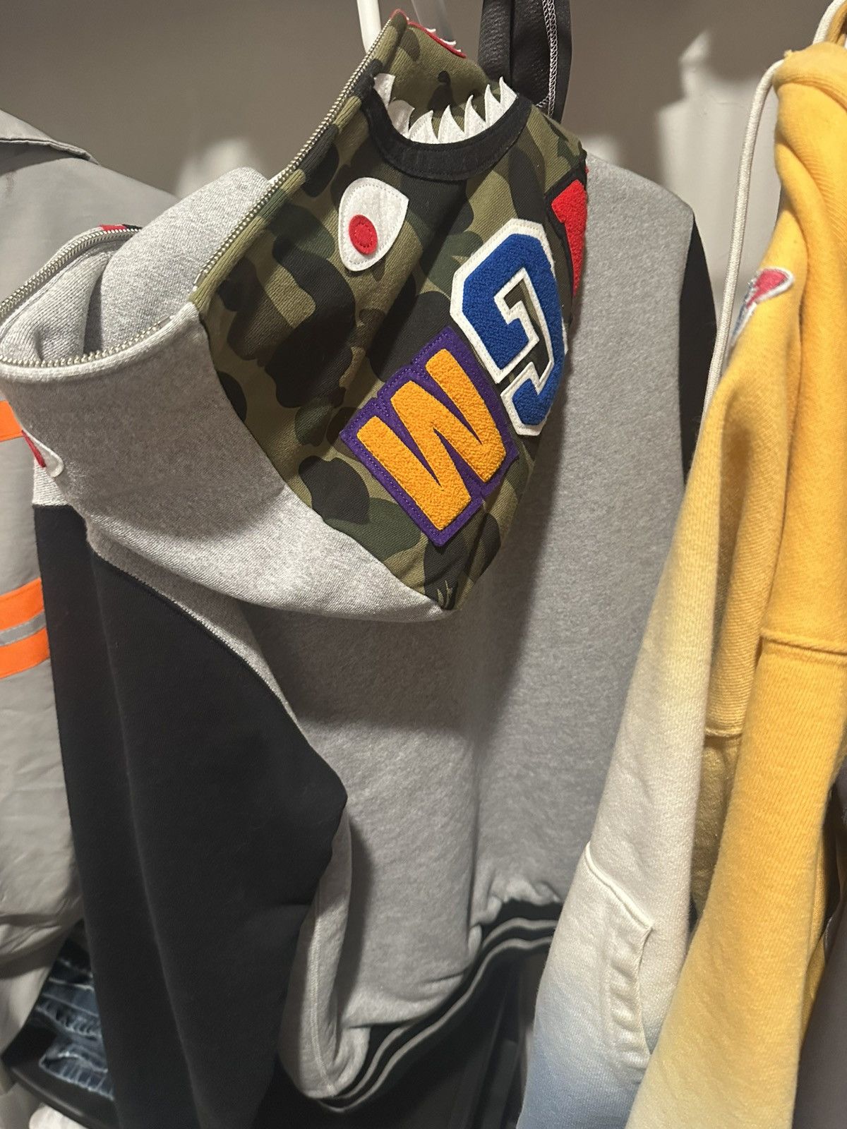 Bape BAPE Shark Full Zip Hoodie Size US M / EU 48-50 / 2 - 1 Thumbnail