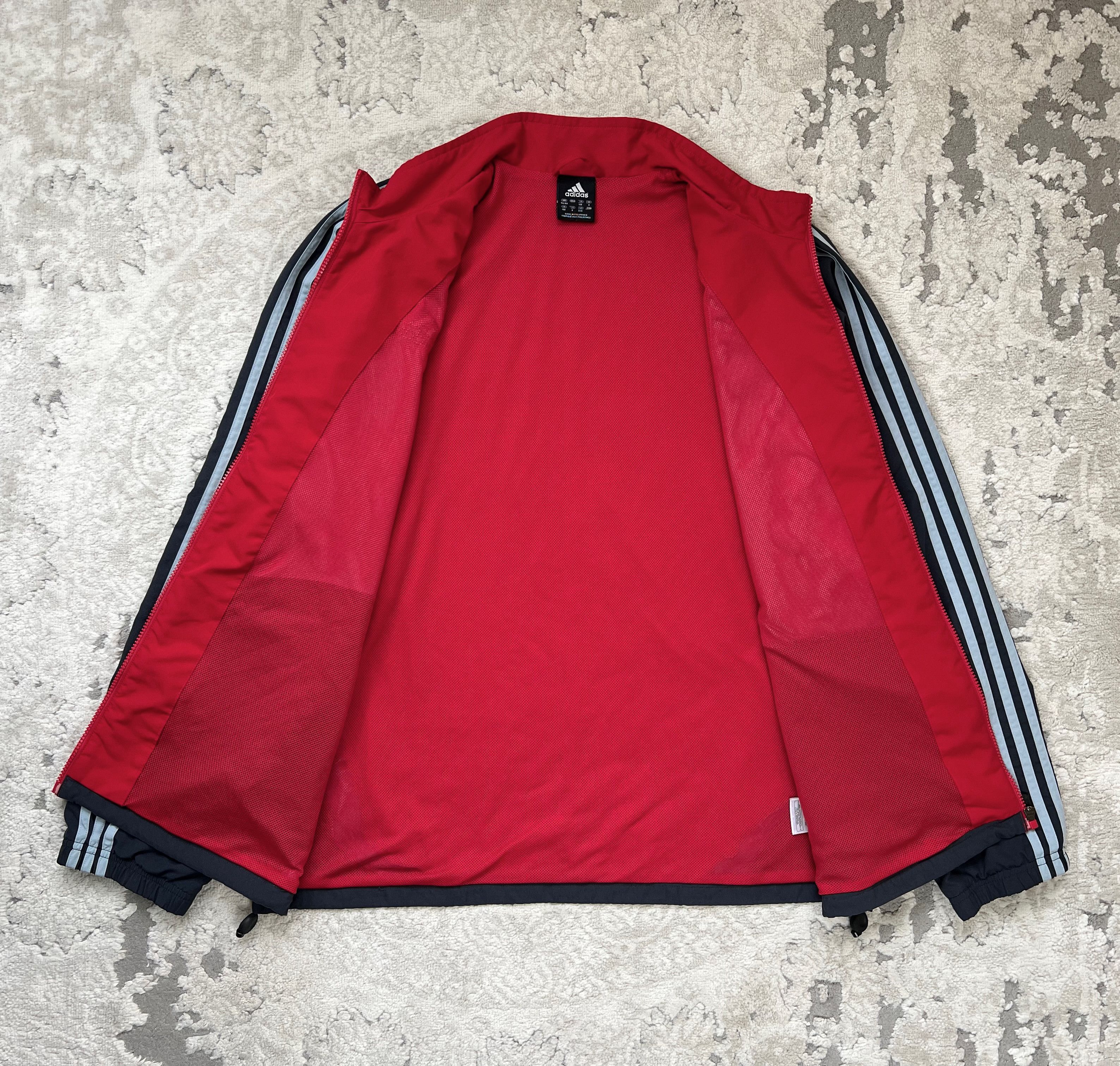 Adidas Adidas Y2K Soccer Training Track Jacket B.L. Color Block Size US XL / EU 56 / 4 - 15 Thumbnail