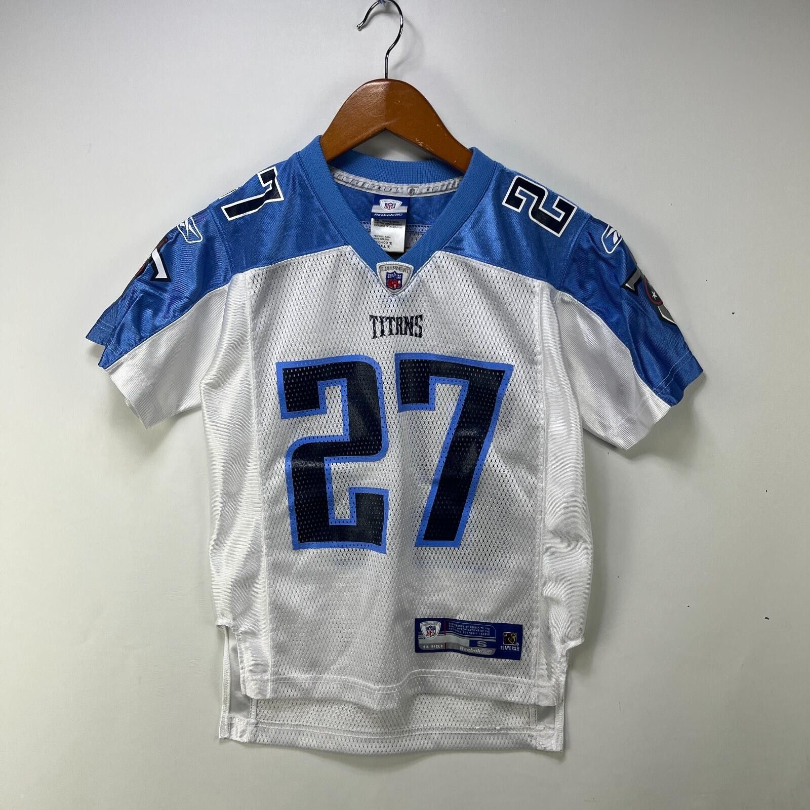 Reebok Vintage Reebok Tennessee Titans Jersey George 27 Youth Small Size ONE SIZE - 1 Thumbnail