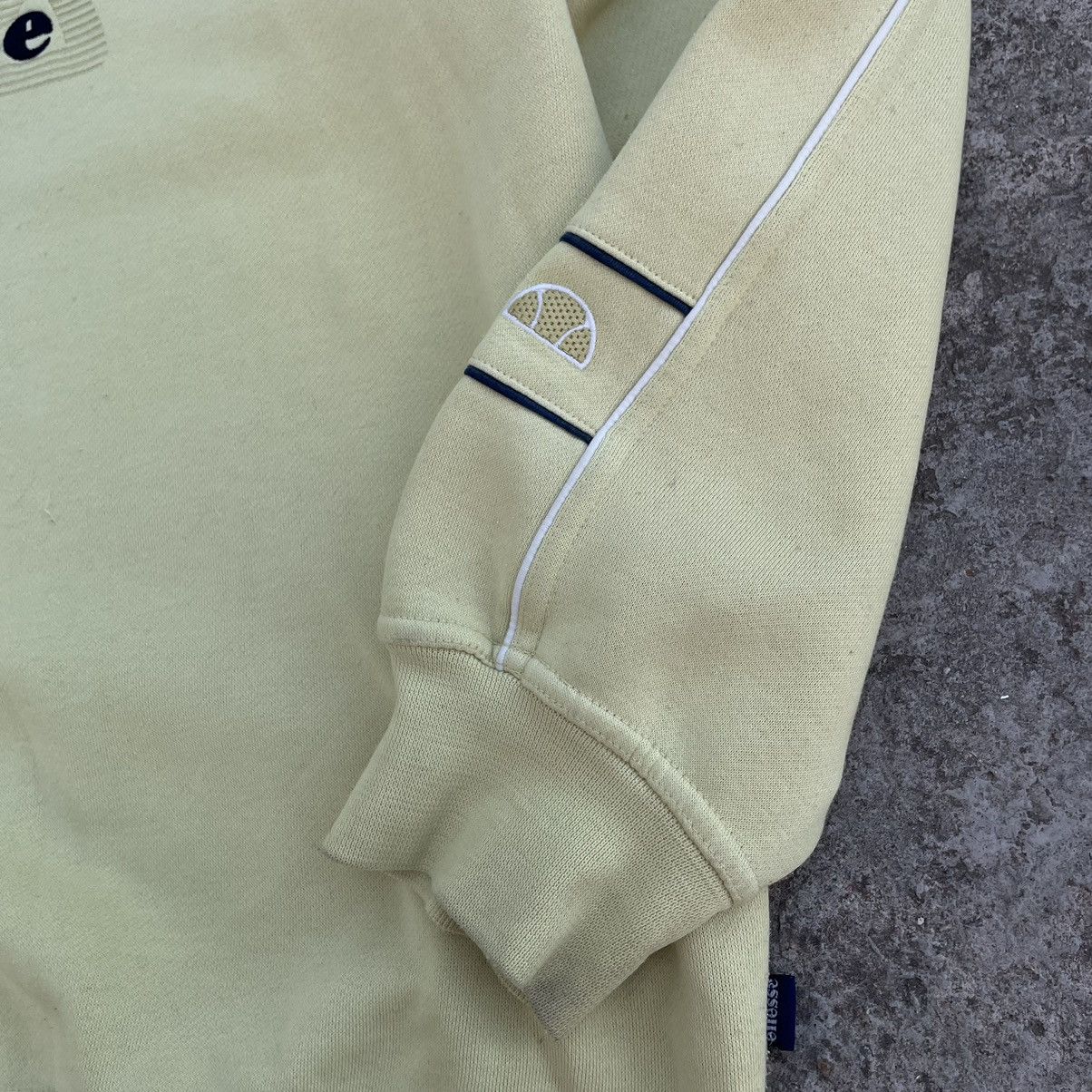 Ellesse × Vintage Vintage Yellow Sweatshirt Big Logo Y2K 90s USA Size US M / EU 48-50 / 2 - 7 Thumbnail