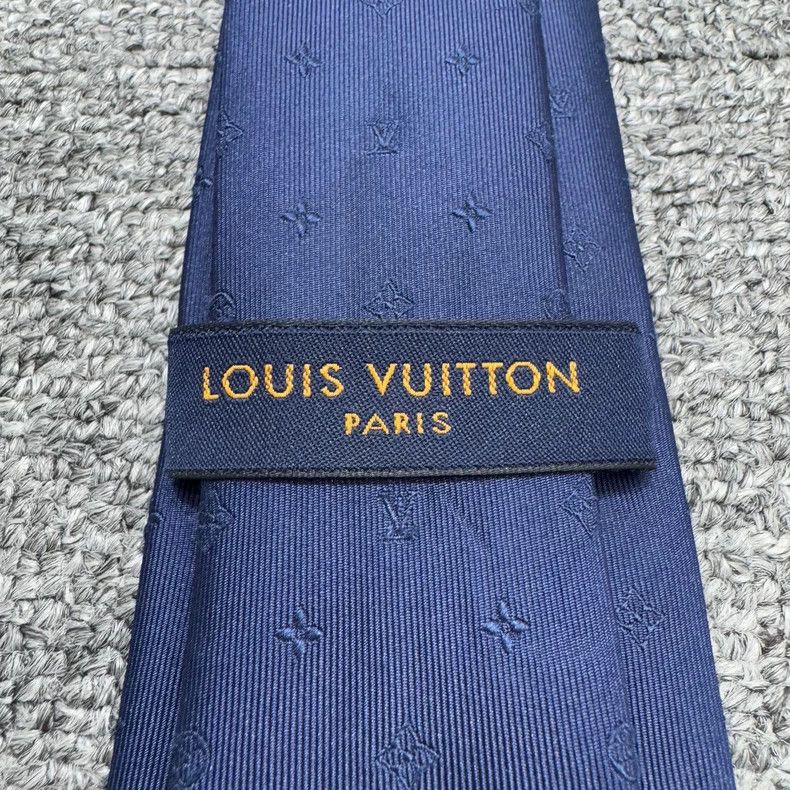 Louis Vuitton Louis Vuitton Full print embroidered tie Nextarrow-2505 Size ONE SIZE - 4 Thumbnail