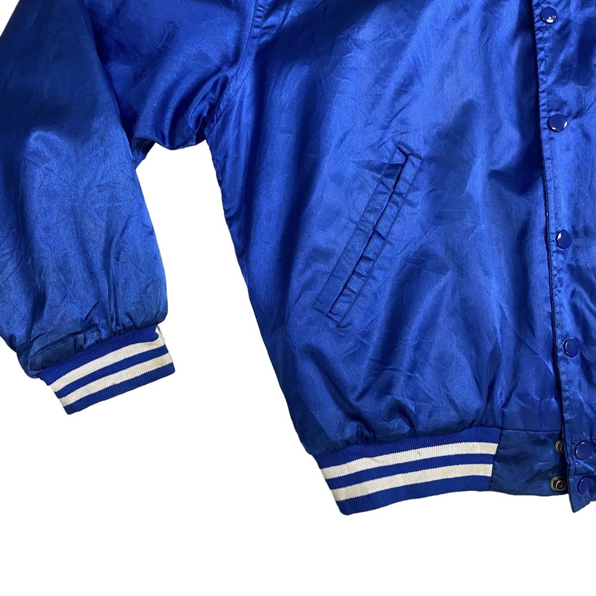 MLB × Vintage Vintage 90s MLB Toyota Hideo Nomo Satin Jacket Size US L / EU 52-54 / 3 - 11 Thumbnail