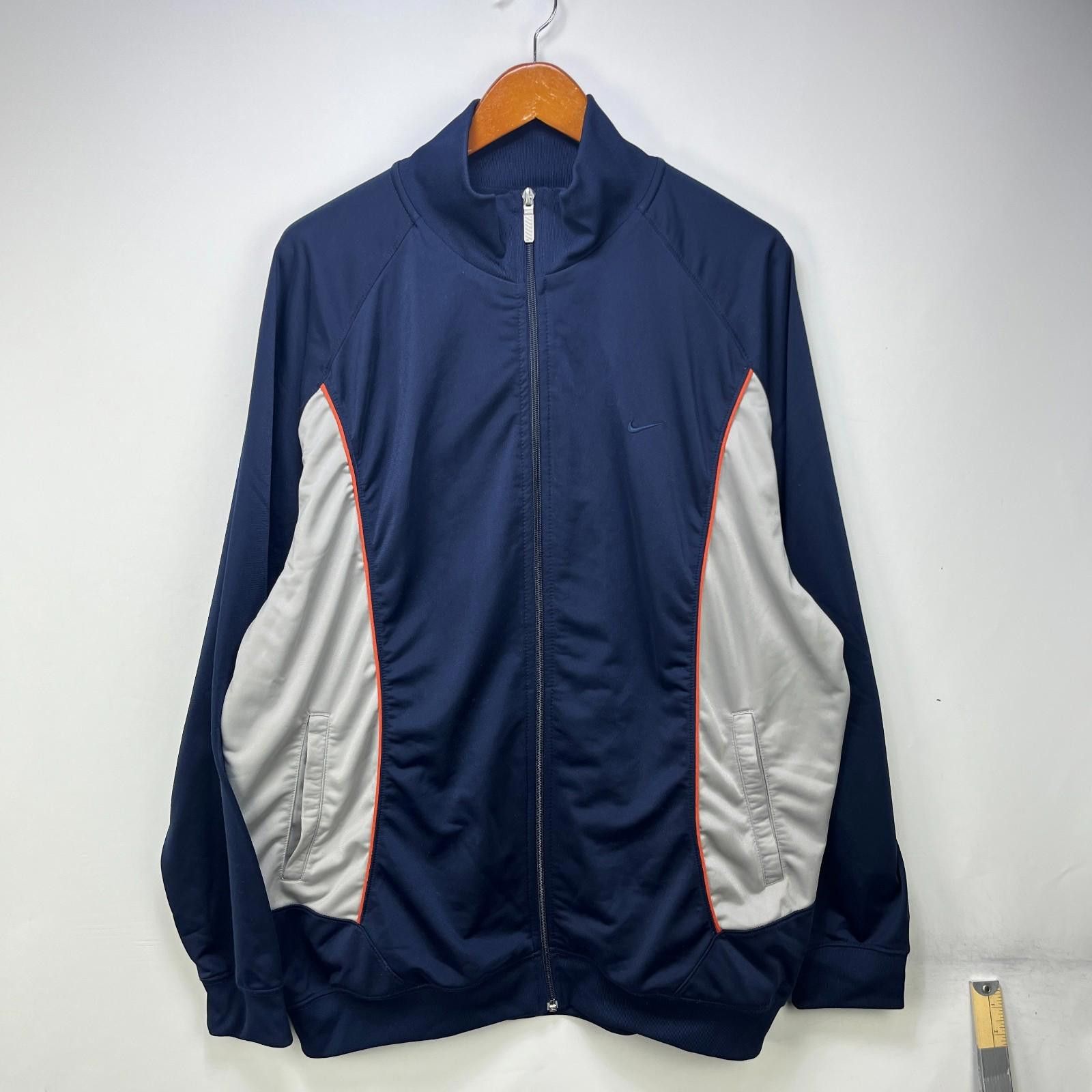 Nike Vintage Nike Y2K Track Jacket 2XL Tonal Swoosh Size US XXL / EU 58 / 5 - 1 Thumbnail