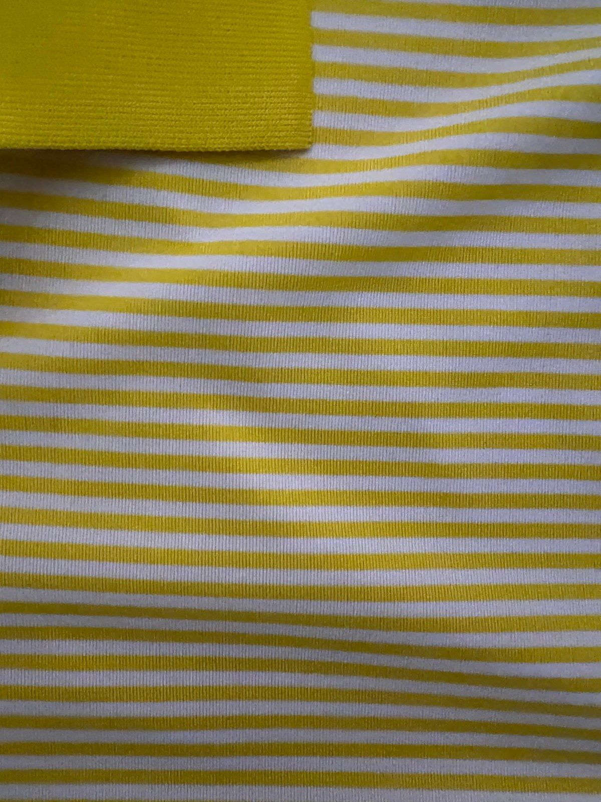 Cutter & Buck Cutter & Buck Men's MoistureWicking Drytec Yellow/White Polo Size US XL / EU 56 / 4 - 4 Thumbnail