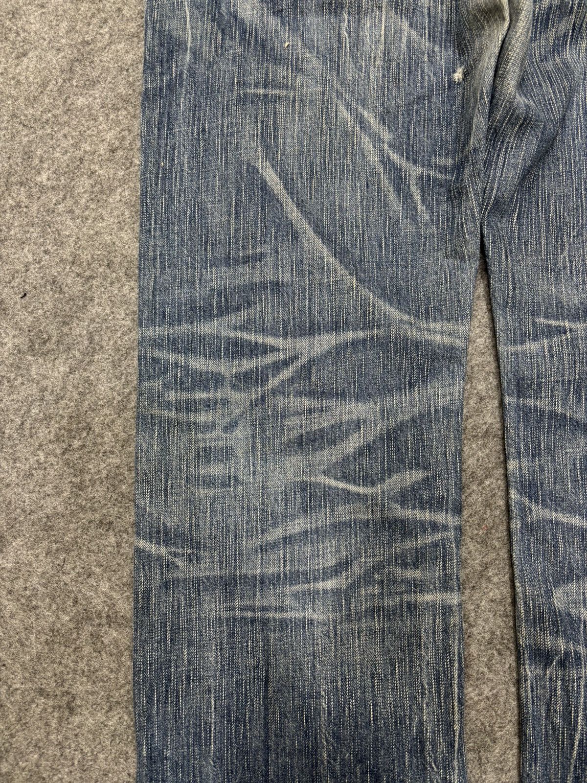 Edwin 💥Insane Fades💥Rare Edwin 503 All Out Fades Denim F655 Size US 33 - 12 Thumbnail