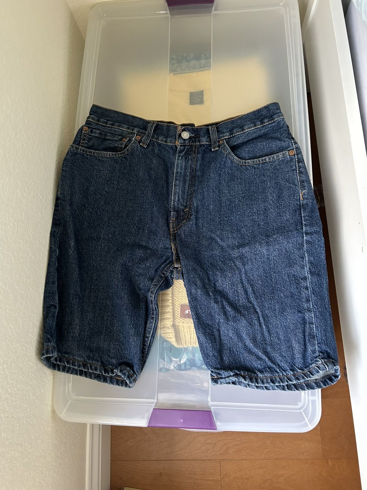 Levi's Levi Jean shorts Size US 32 / EU 48 - 1 Thumbnail