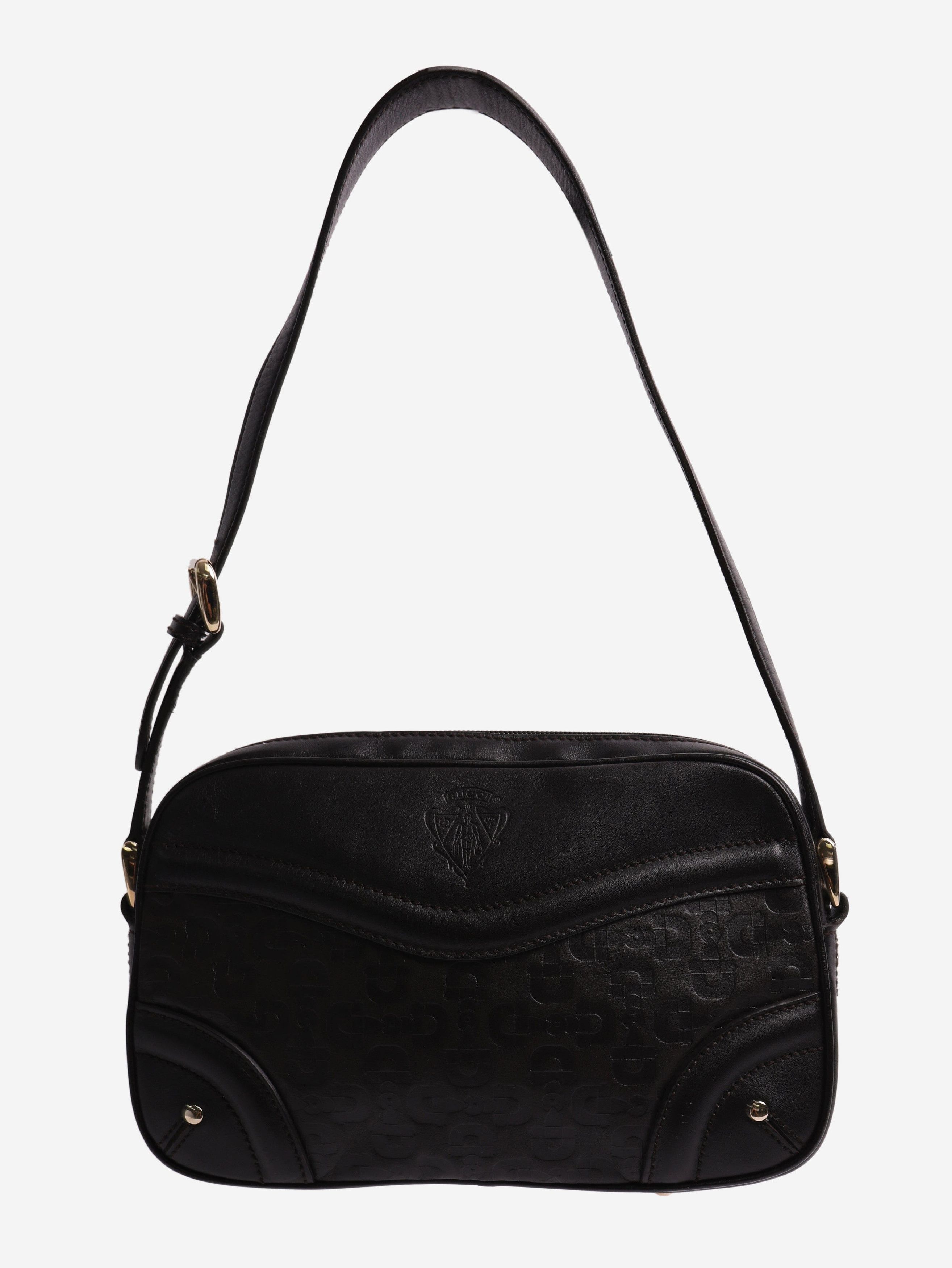 Gucci Dark brown Crest Horsebit shoulder bag Size ONE SIZE - 1 Thumbnail