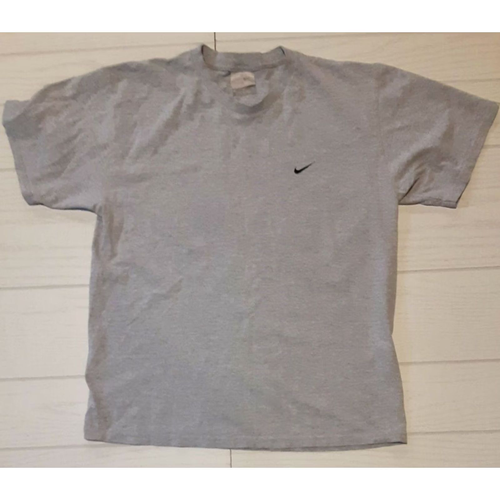 Nike VINTAGE Nike T-Shirt Mens Medium Gray 90s Short Sleeve Shirt Size US M / EU 48-50 / 2 - 2 Thumbnail