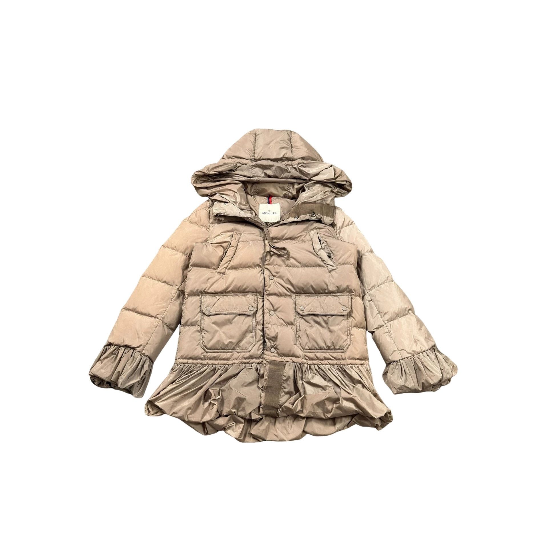 Moncler Moncler Peplum Hem Down Jacket Size 0 Size XS / US 0-2 / IT 36-38 - 1 Thumbnail