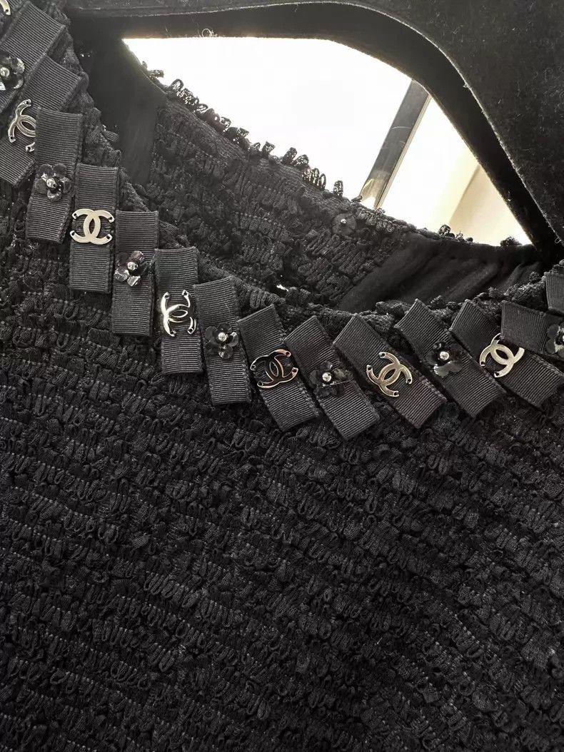 Chanel Chanel Tweed dress Size XS / US 0-2 / IT 36-38 - 3 Thumbnail