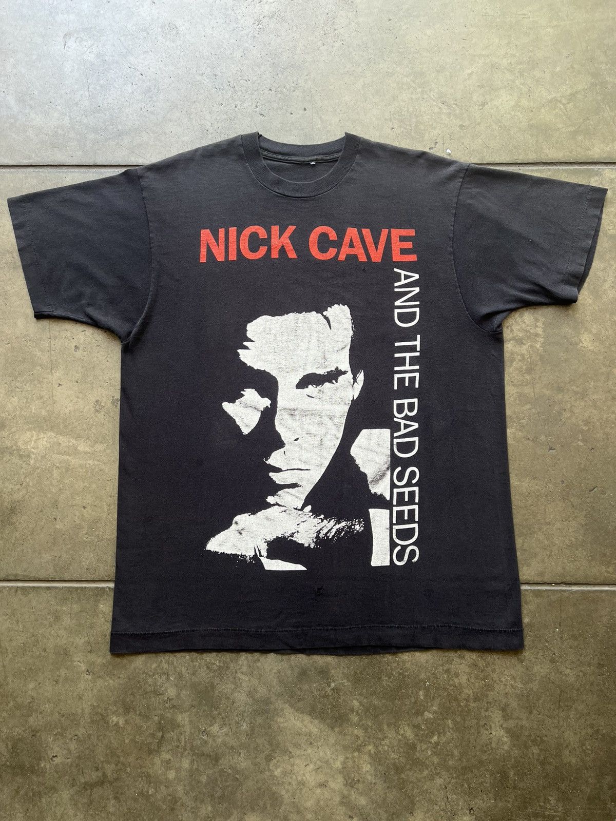 Band Tees VTG ‘90s Nick Cave And The Bad Seeds Band Tee Shirt Tour Size US L / EU 52-54 / 3 - 1 Thumbnail