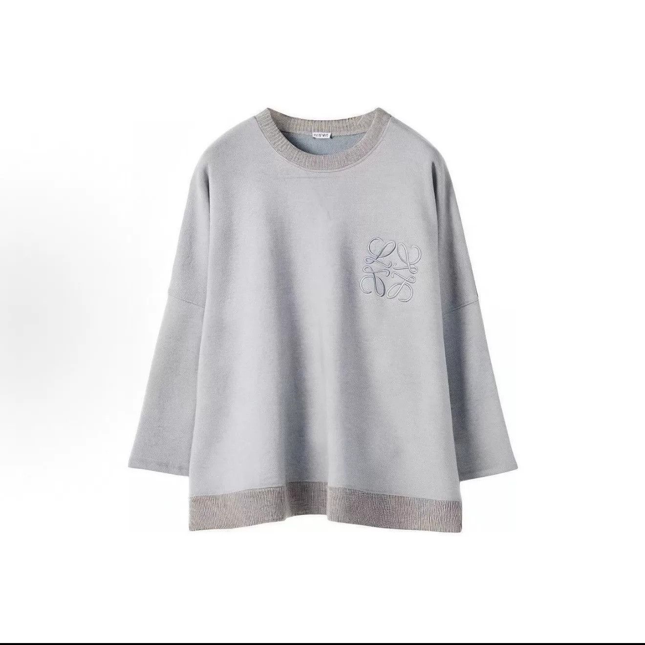 Loewe LOEWE FW21 Embroidered Crewneck Sweatshirt Size US M / EU 48-50 / 2 - 1 Thumbnail