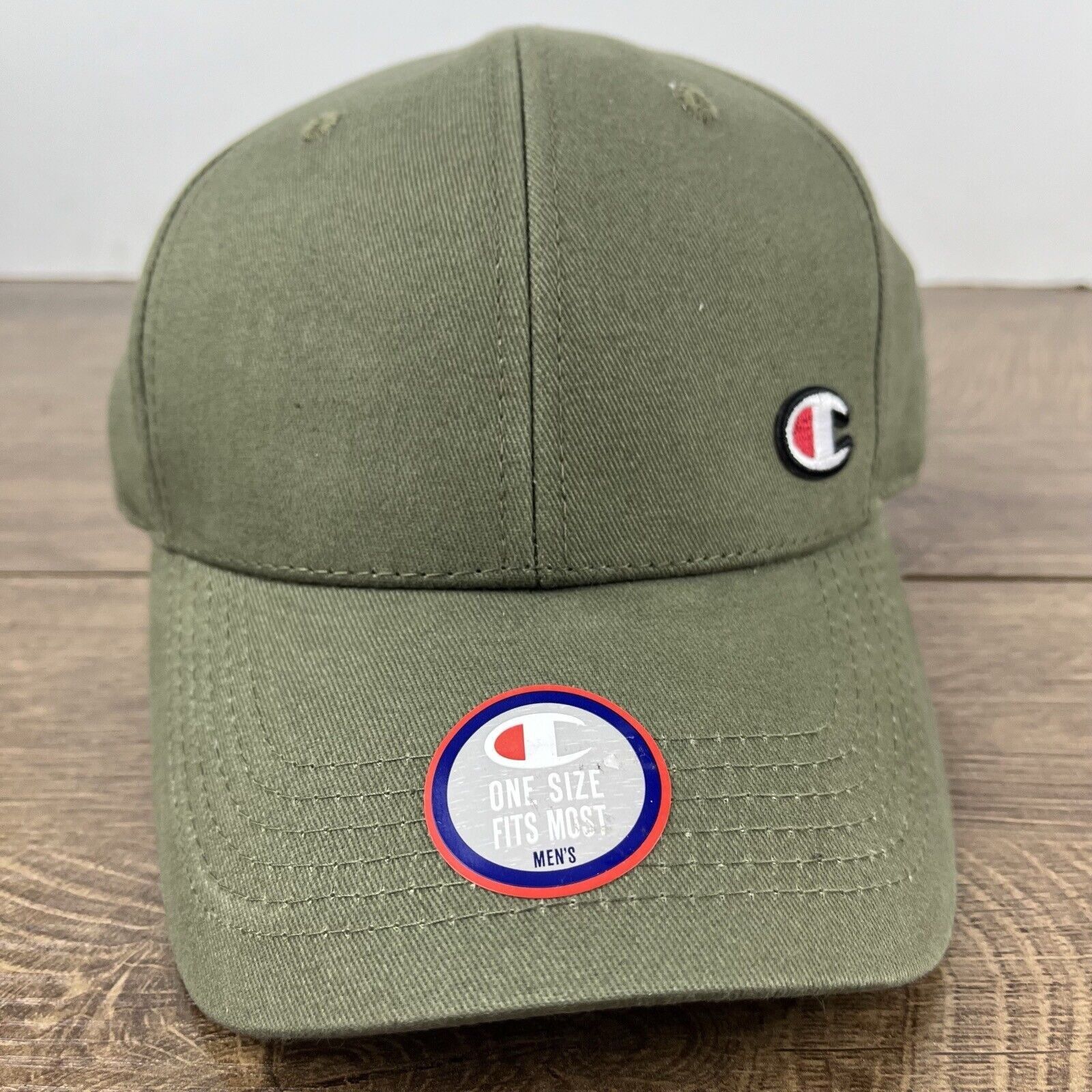 Champion Champion Green Hat Champion Brand Baseball Cap Adjustable Gr Size ONE SIZE - 5 Thumbnail