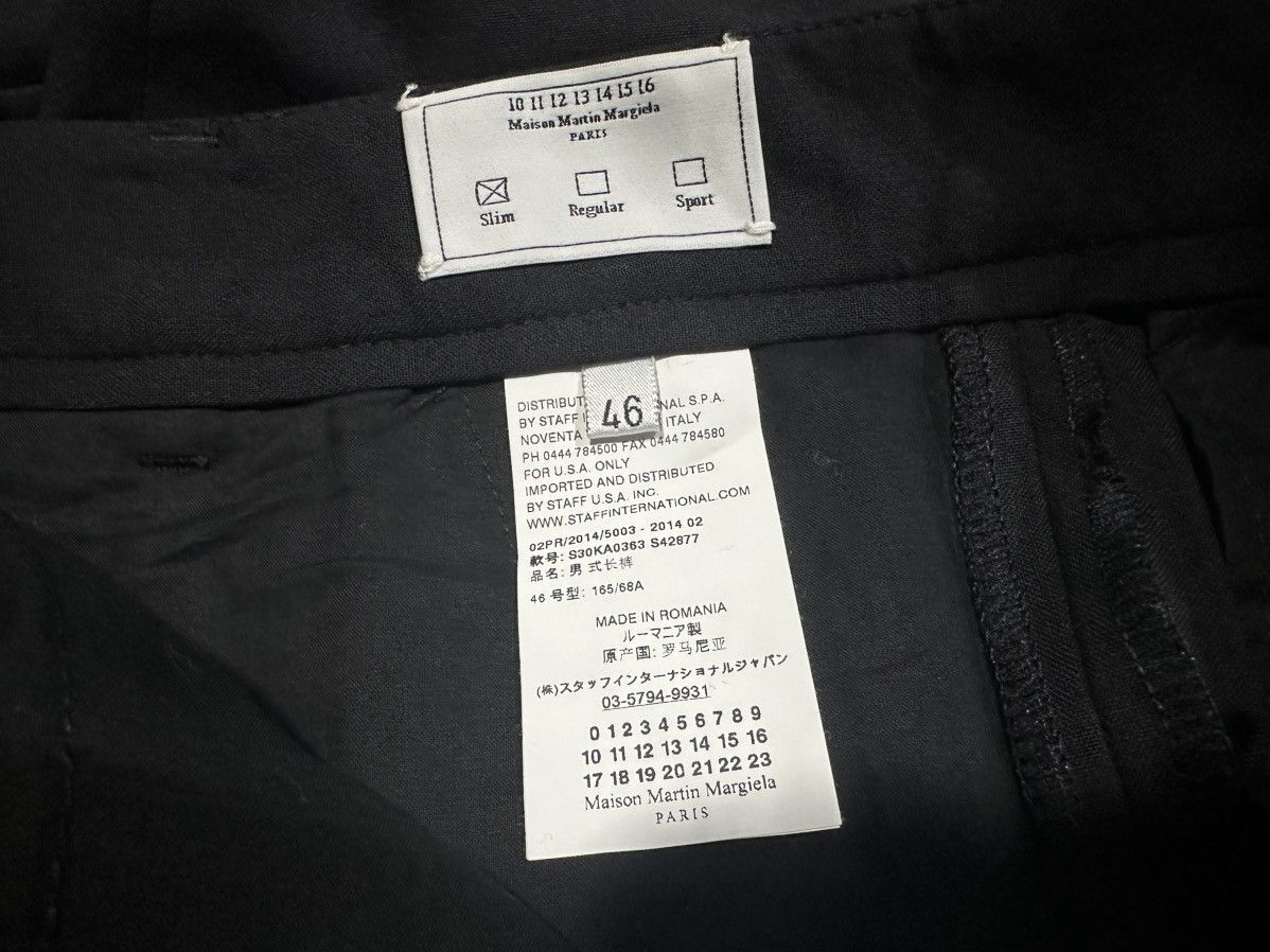 Maison Margiela 🔥Archived Maison Margiela Tailored Pants 2014 Size US 31 - 12 Thumbnail