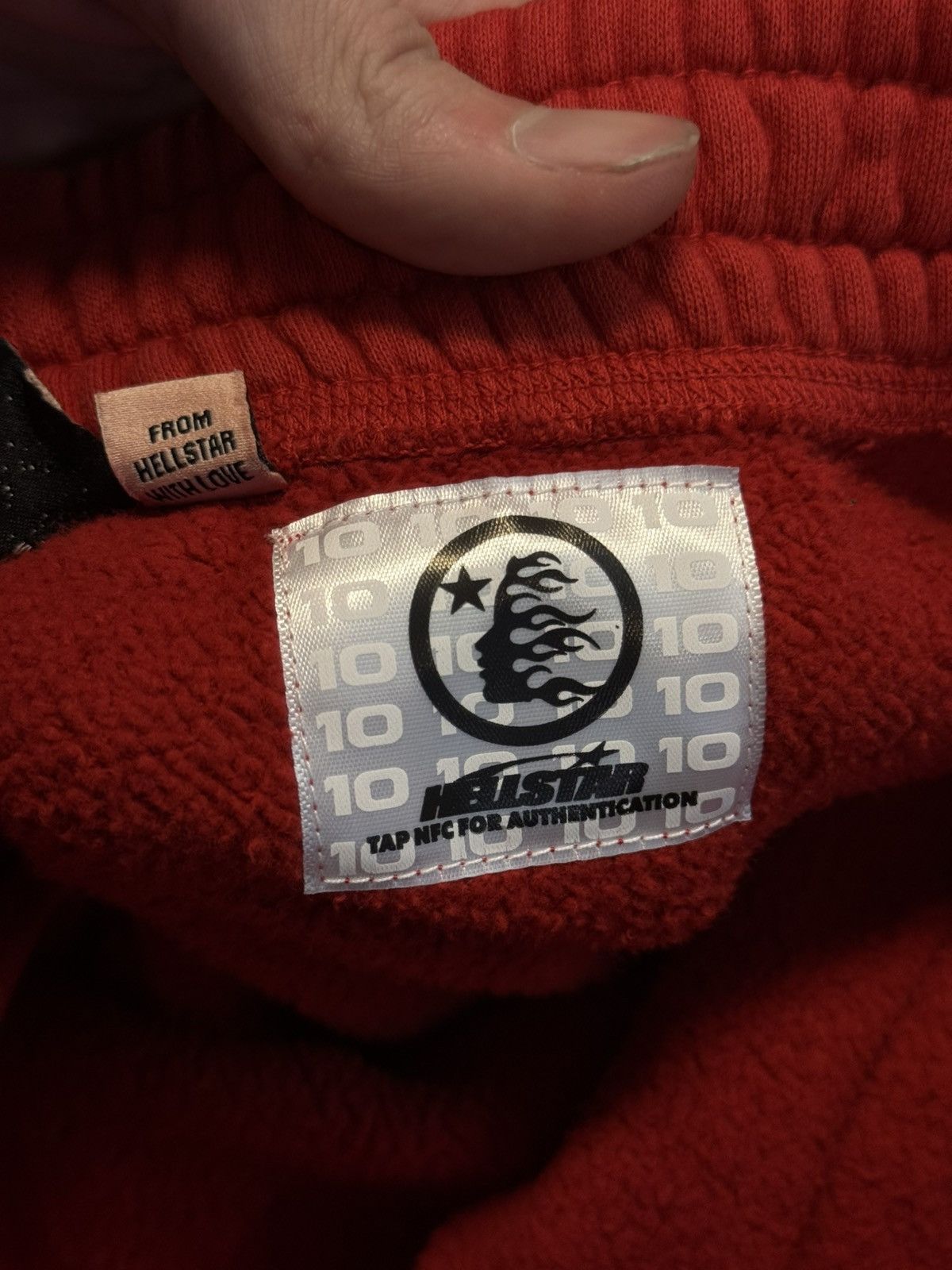 HELLSTAR Hellstar Sweatpants Red White Size XL Brand New Size US 34 / EU 50 - 12 Thumbnail