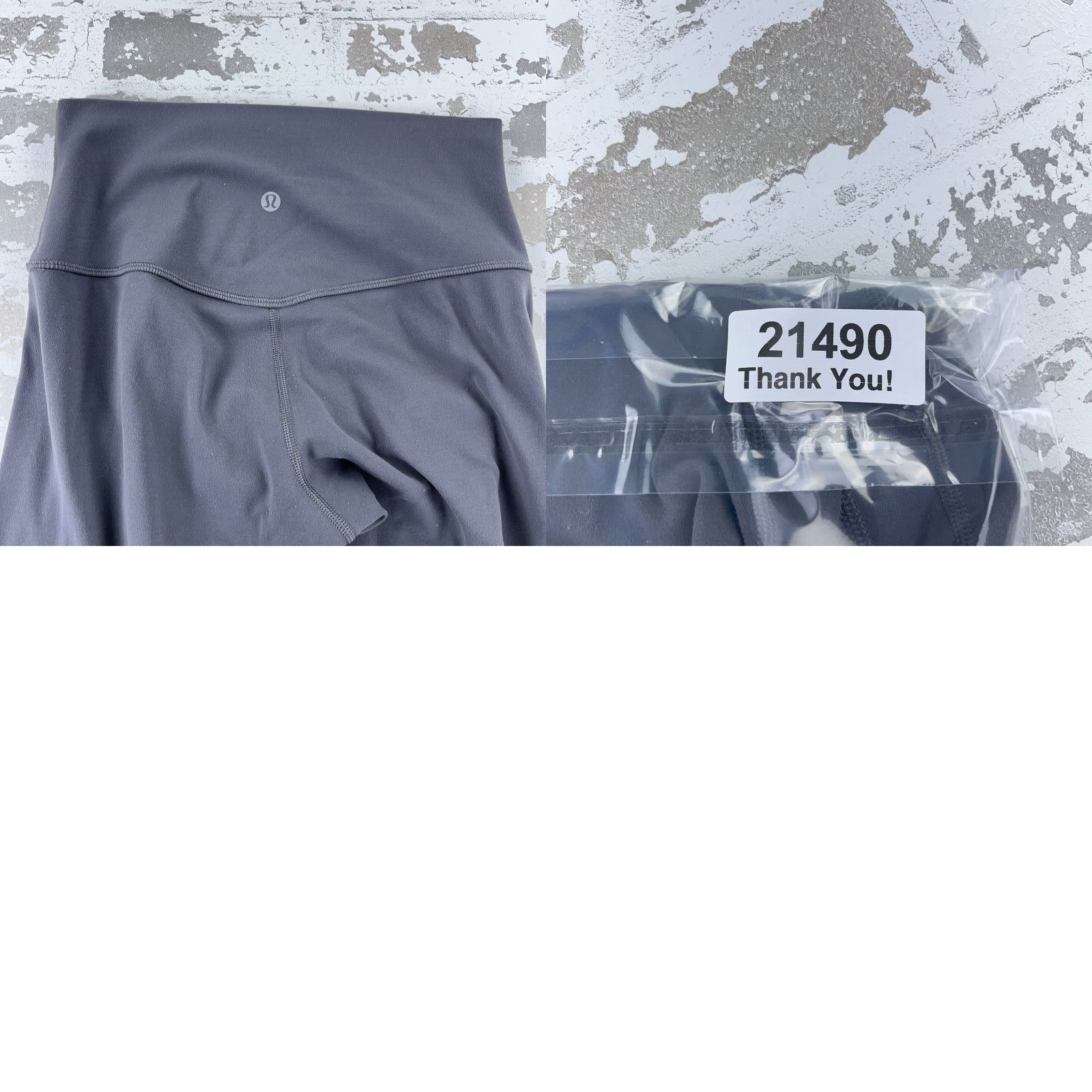 Lululemon VINTAGE Lululemon Leggings Women 6 Gray Wunder Under Cropped Stretch Pull On Workout Size 28" / US 6 / IT 42 - 8 Thumbnail
