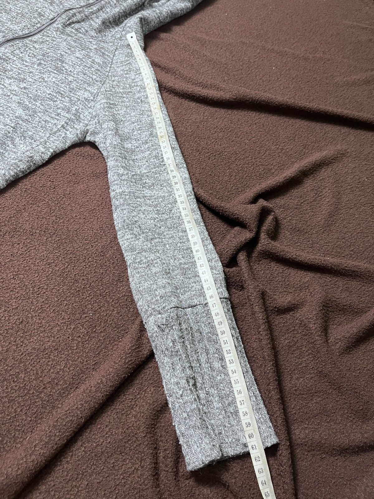 Japanese Brand Zipper Heaven And Earth Skulls knit Size US M / EU 48-50 / 2 - 12 Thumbnail