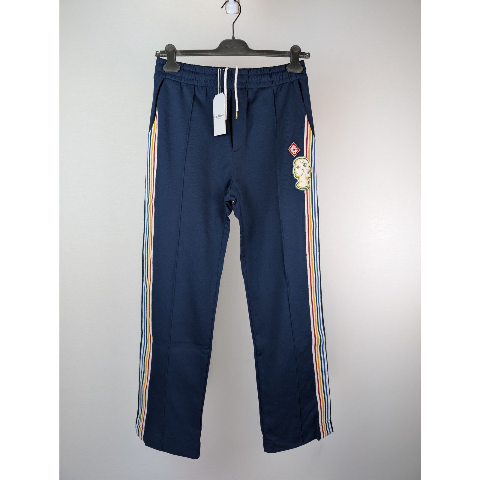 Casablanca o1rshd1 Men's Varsity Track Pants Tricot in Navy Size US 32 / EU 48 - 10 Thumbnail