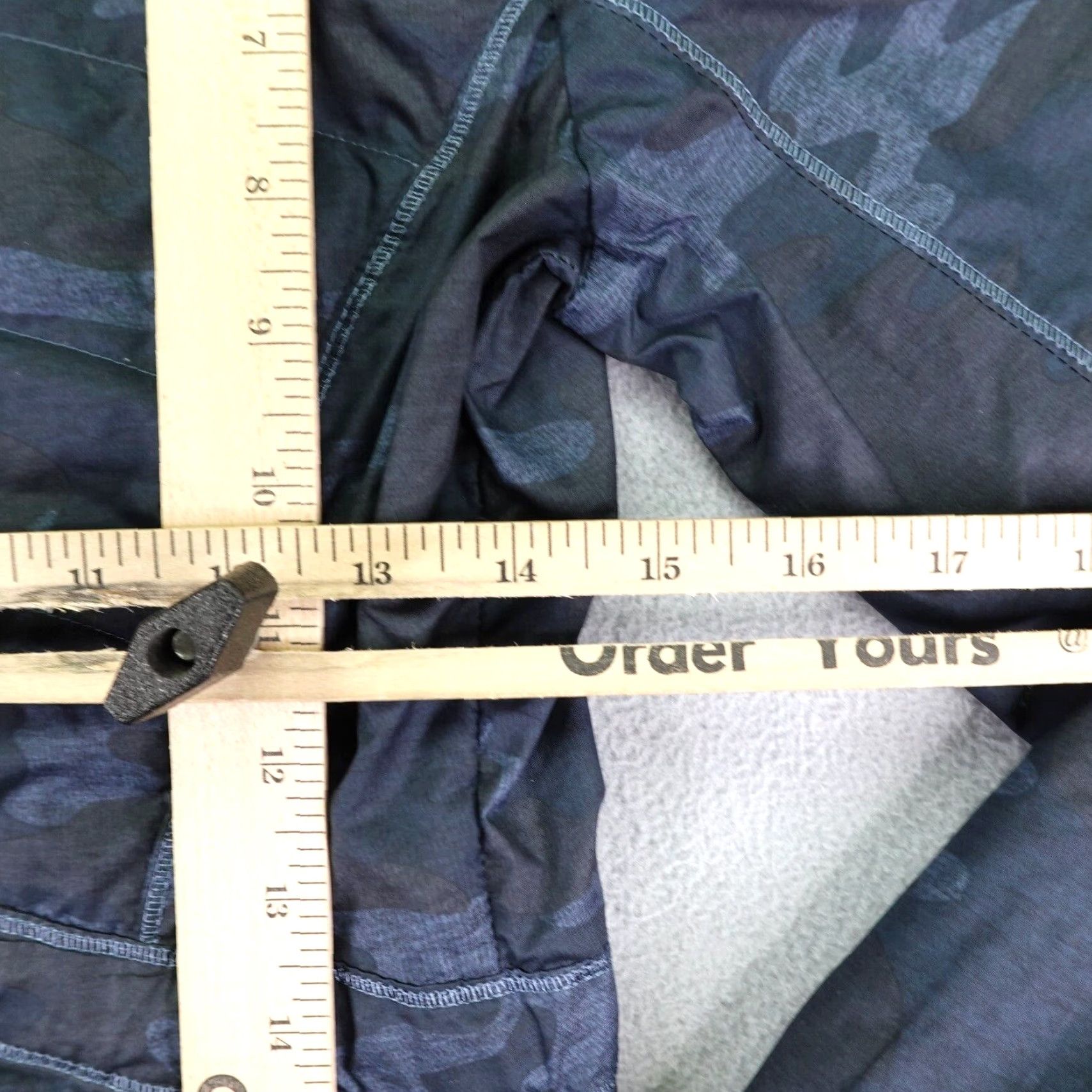 Lululemon Lululemon Jacket 4 Womens Blue Camo Spring Windbreaker Puffer Coat Size S / US 4 / IT 40 - 6 Thumbnail