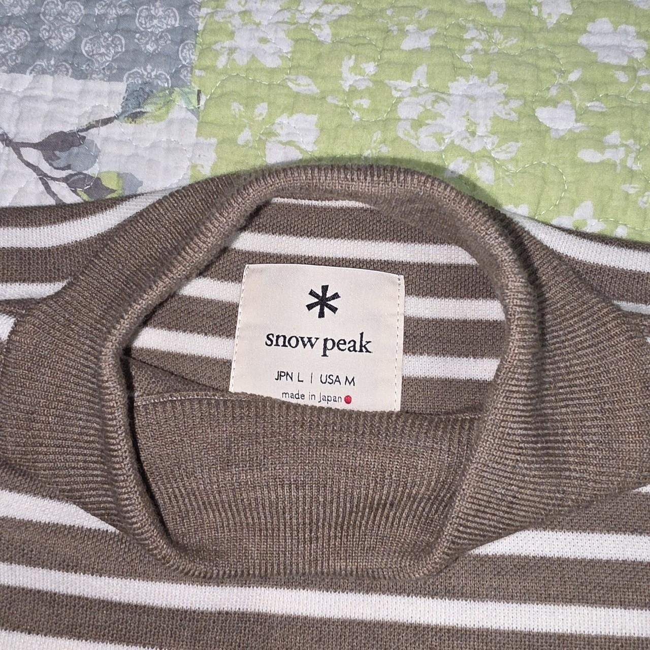 Snow Peak Wool Linen/Pe Turtleneck Long Sleeve Size US M / EU 48-50 / 2 - 4 Thumbnail